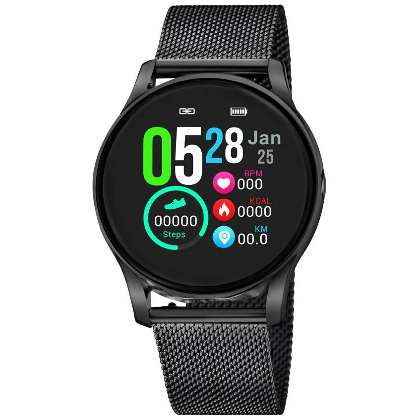 Lotus Ladies Black Smartime Watch