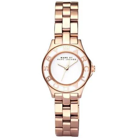 Marc Jacobs Ladies Blade Rose Gold Watch