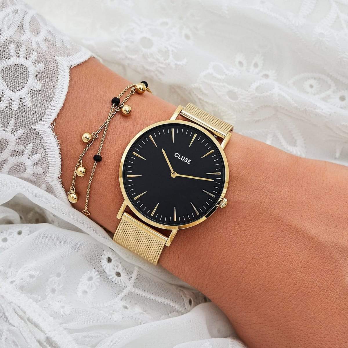 Cluse Gold Boho Chic Watch - Image 4