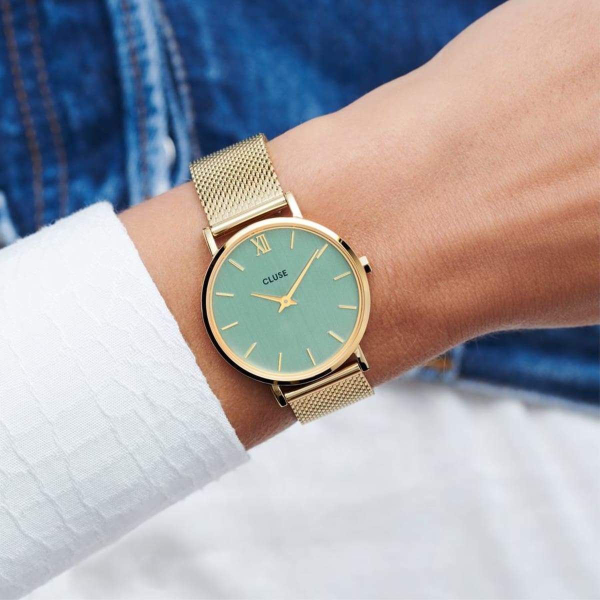 Cluse Gold Minuit Watch - Image 4