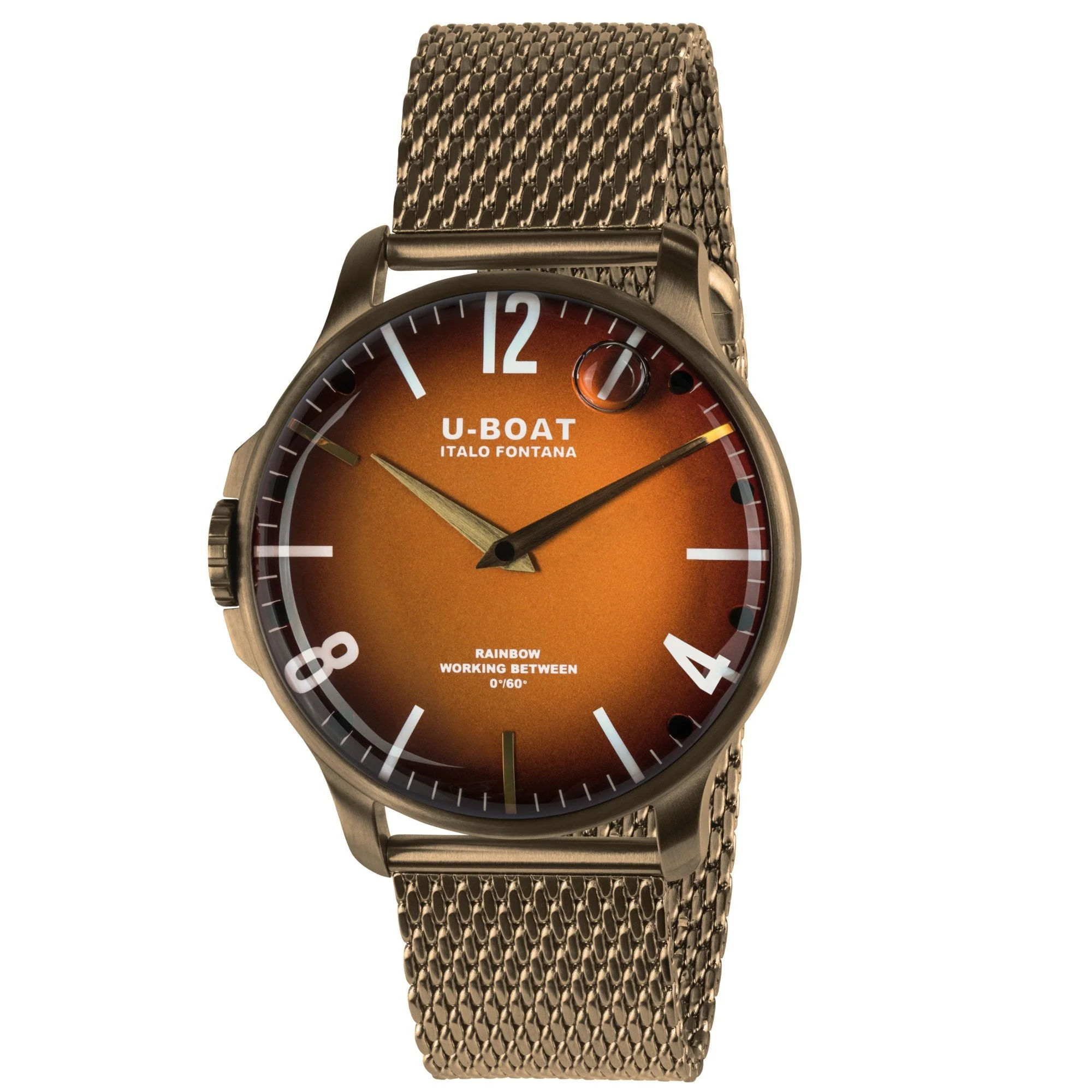 U-Boat Ladies Gold Rainbow Watch