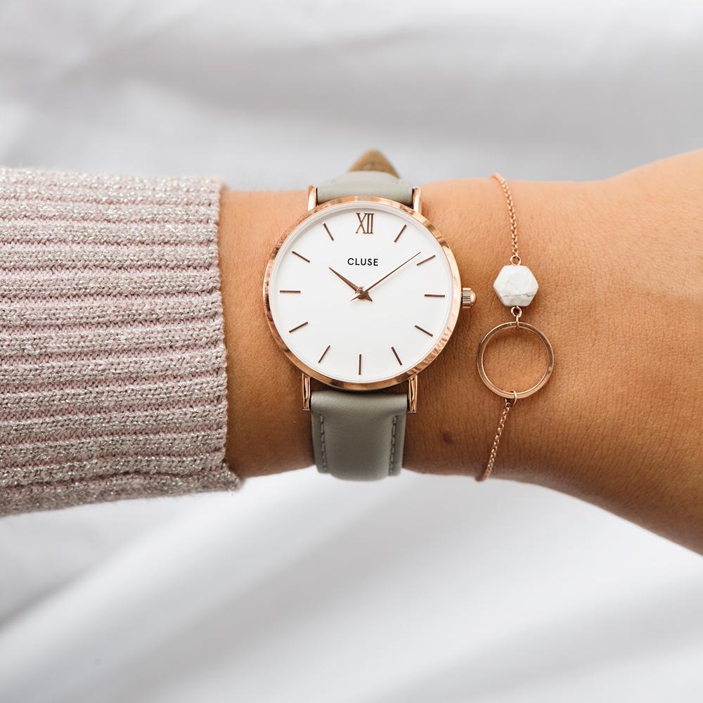 Cluse Grey Minuit Watch - Image 4