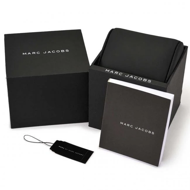 Marc Jacobs Ladies Marci Crystal Gold Watch - Image 3