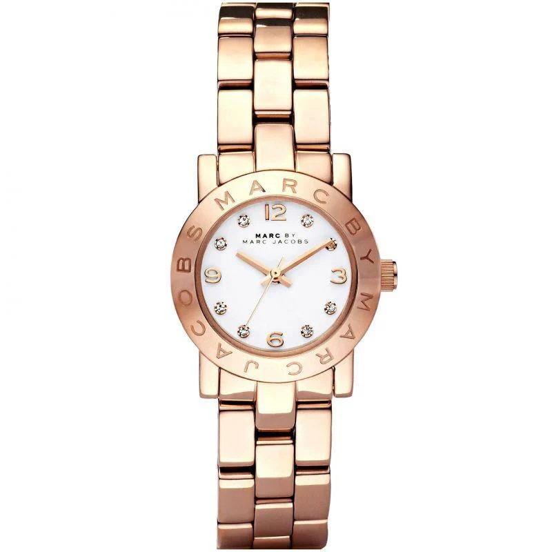 Marc Jacobs Ladies Mini AMY Rose Gold Watch