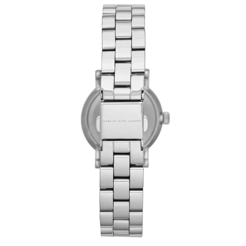 Marc Jacobs Ladies Mini Baker Silver Watch - Image 2