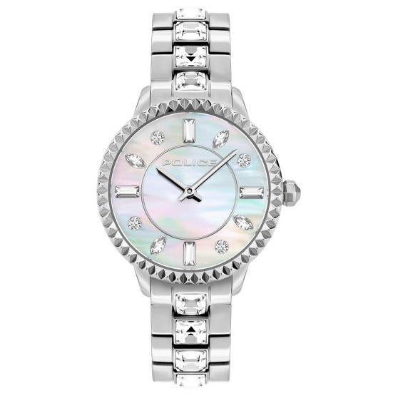Police Silver Mopion Watch