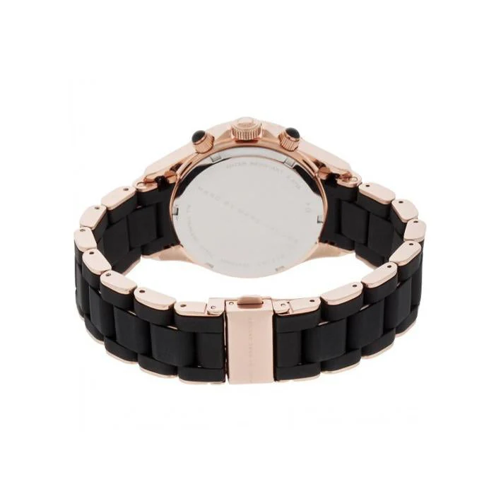 Marc Jacobs Ladies Pelly Black Dial Rose Gold Watch - Image 2