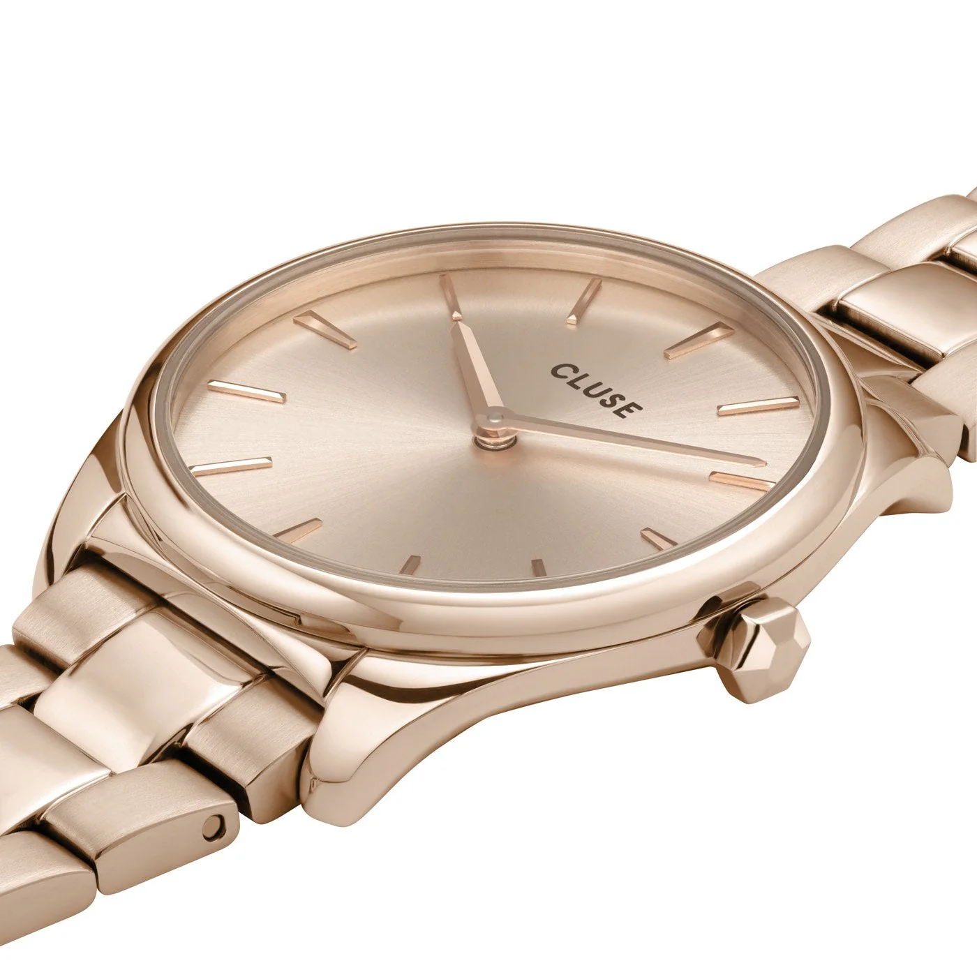 Cluse Pink Gold Féroce Petite Ladies Watch - Image 3