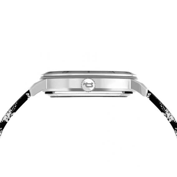 Police White Ponta Flowers Watch - Image 2