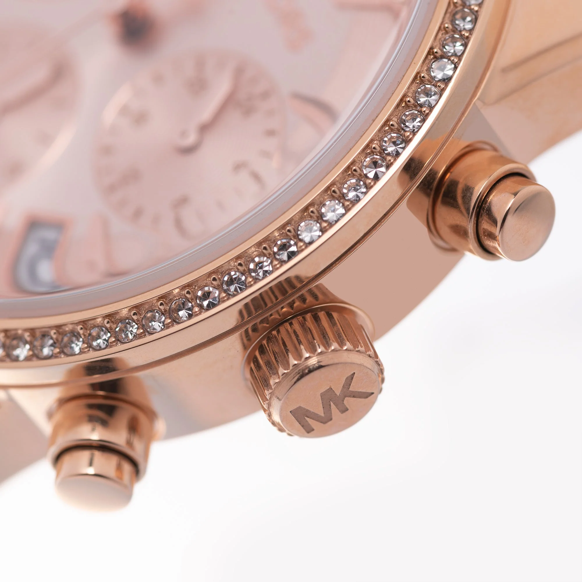 Michael Kors Ladies RITZ Rose Gold Watch - Image 4