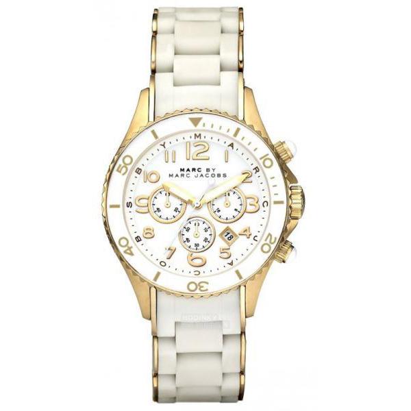 Marc Jacobs Ladies Rock Two-Tone Watch