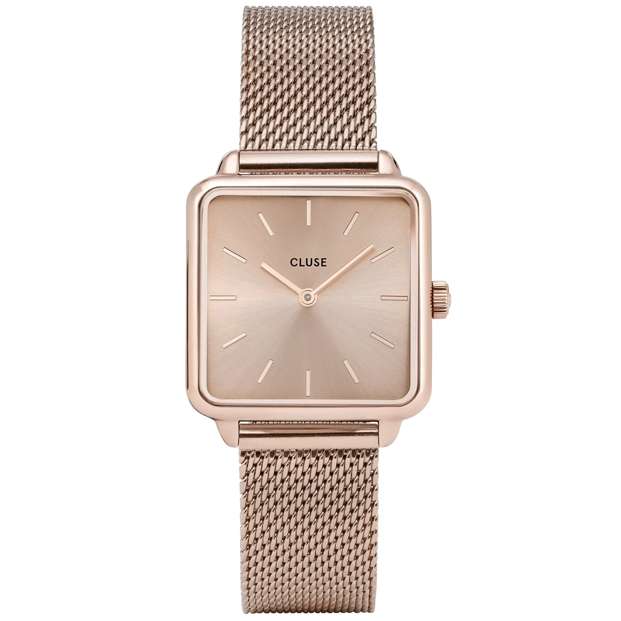 Cluse Rose Gold La Tétragone Watch