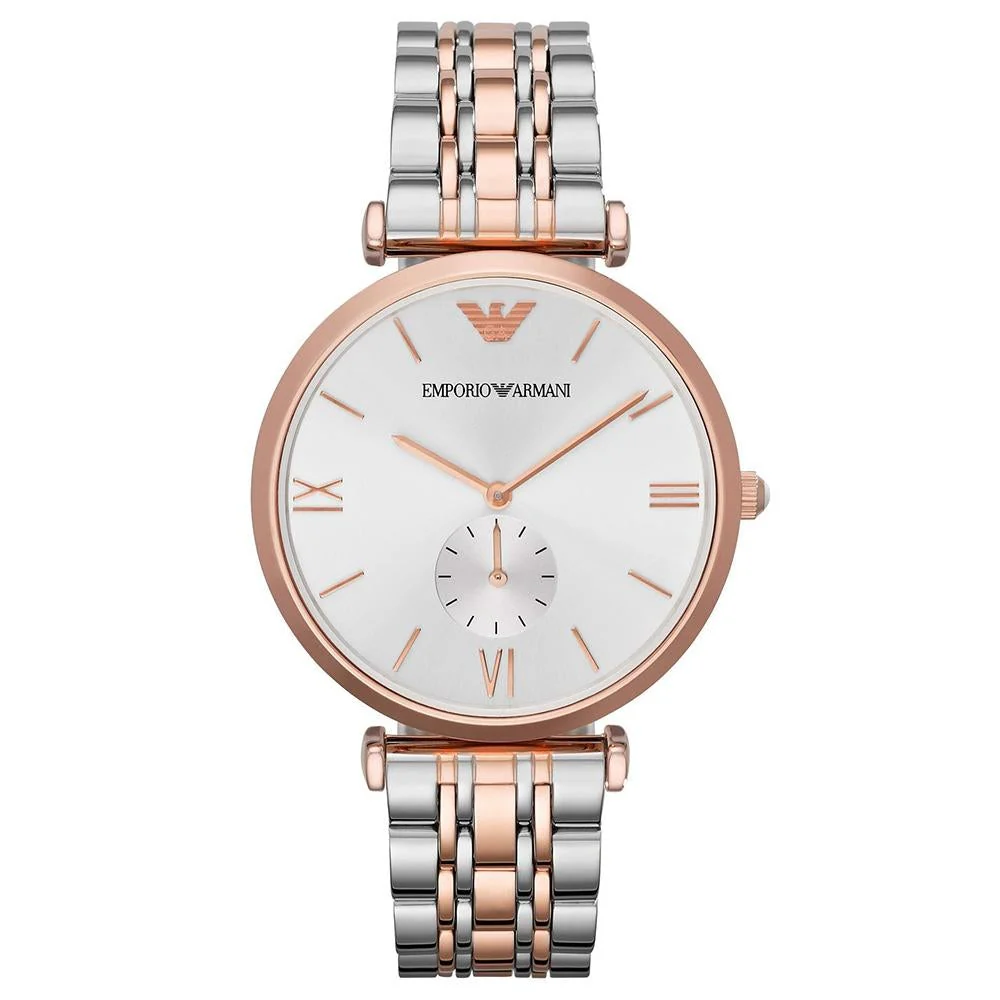 Emporio Armani Ladies Rose Gold Watch