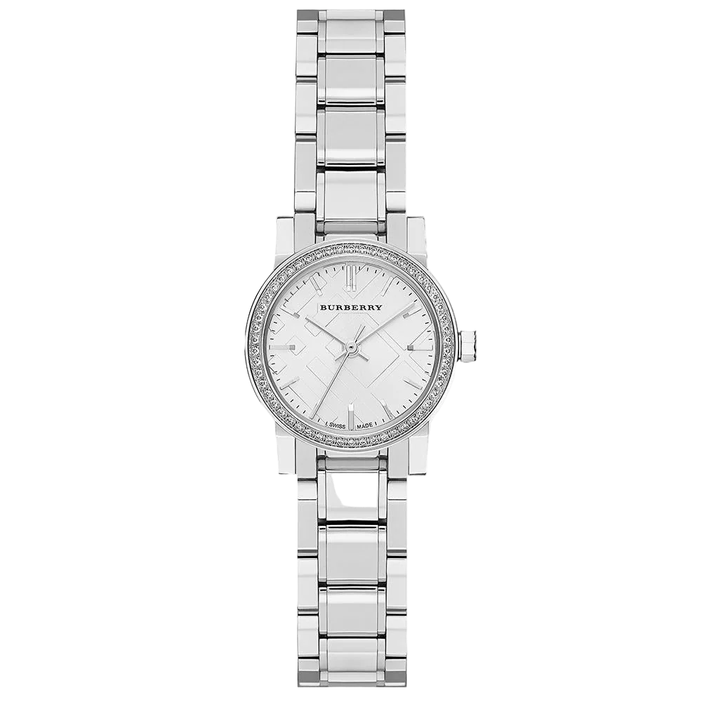Burberry Ladies The City Diamond White 26mm Watch - Image 3