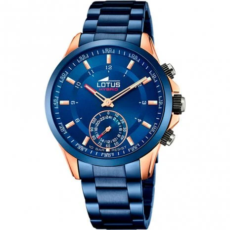 Lotus Men's Blue Connected Watch