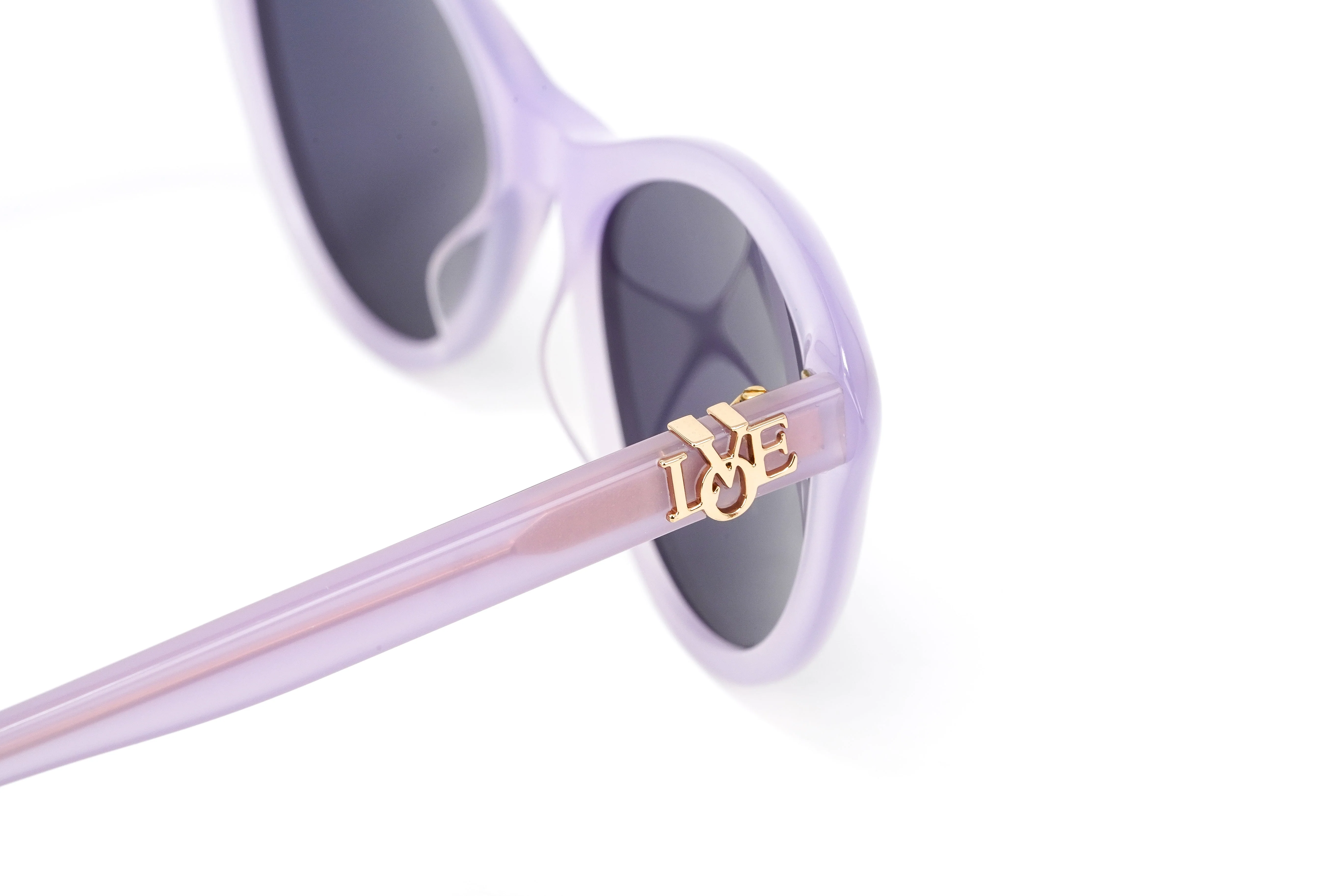 Love Moschino Women's Sunglasses Cat Eye Purple - Image 6
