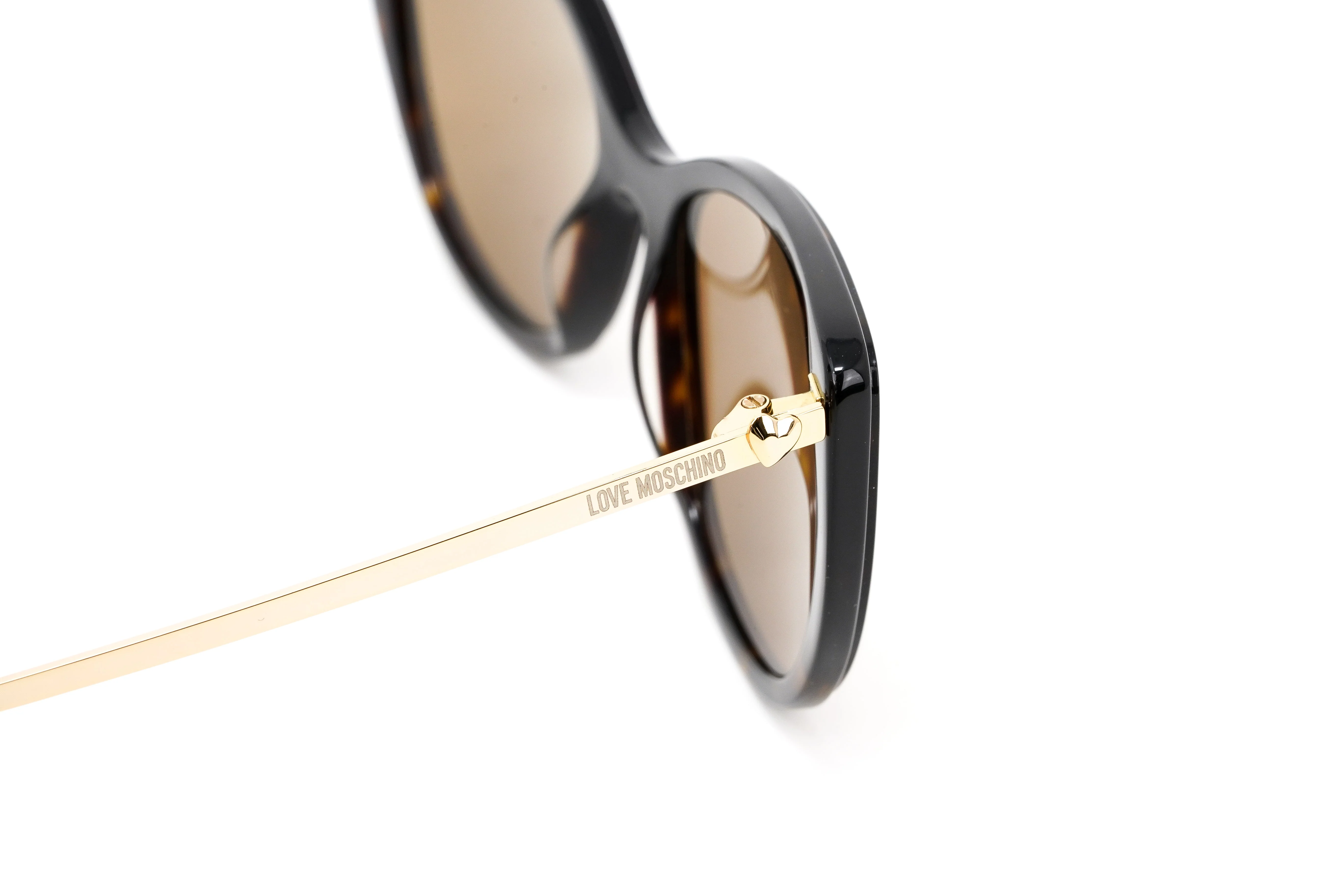 Love Moschino Women's Sunglasses Cat Eye Tortoise - Image 5