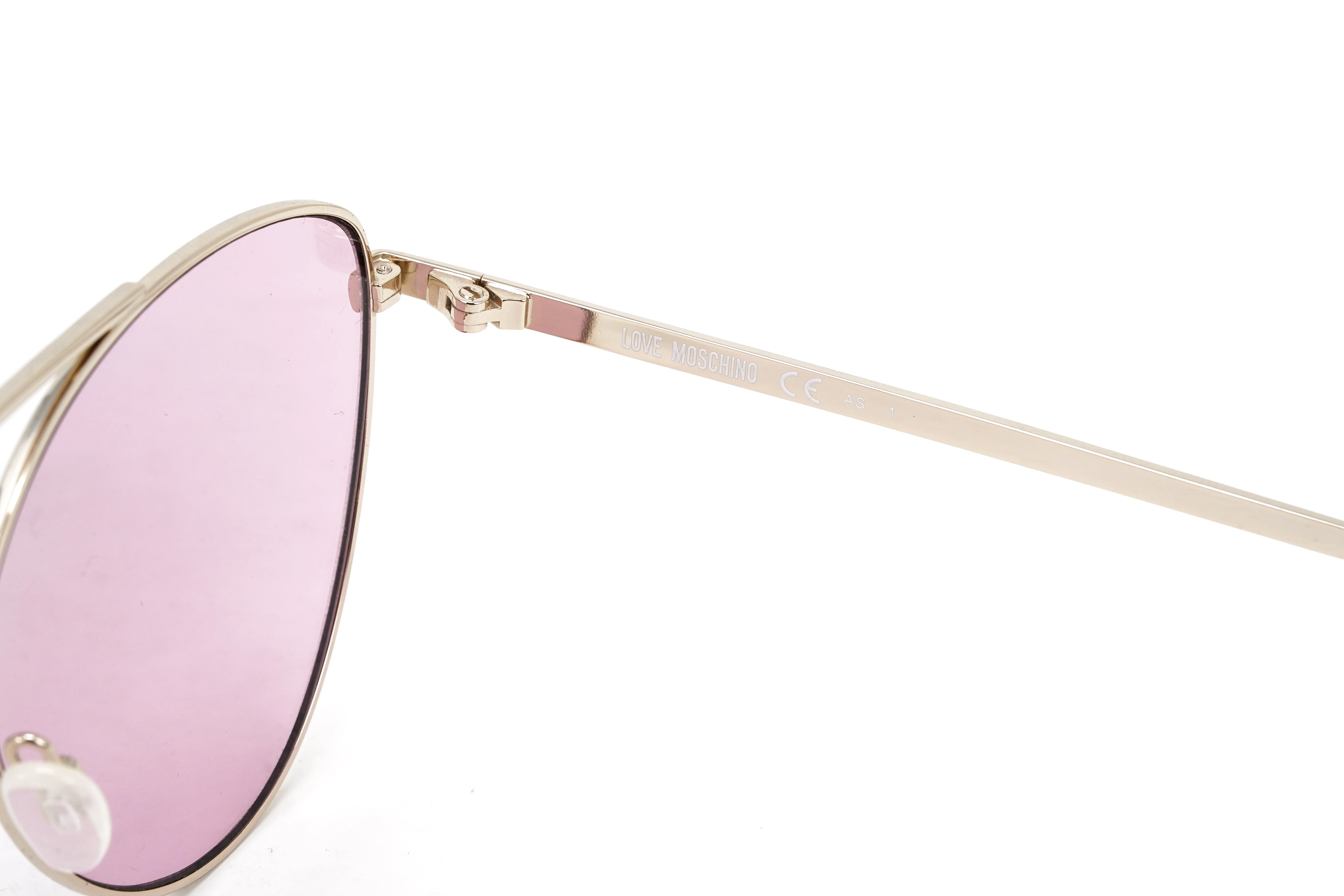 Love Moschino Women's Sunglasses Pilot Pink - Image 3