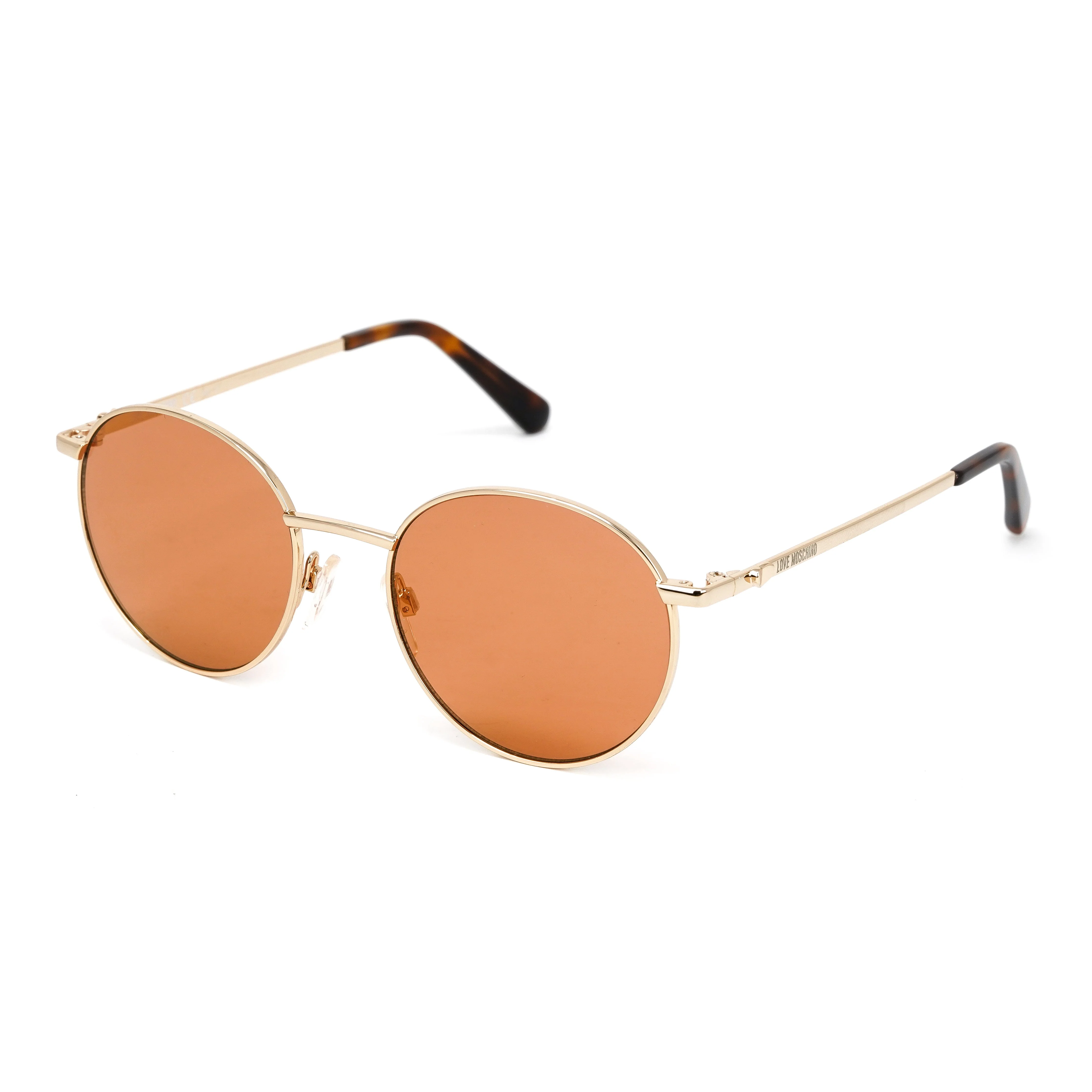 Love Moschino Women's Sunglasses Round Orange - Image 3