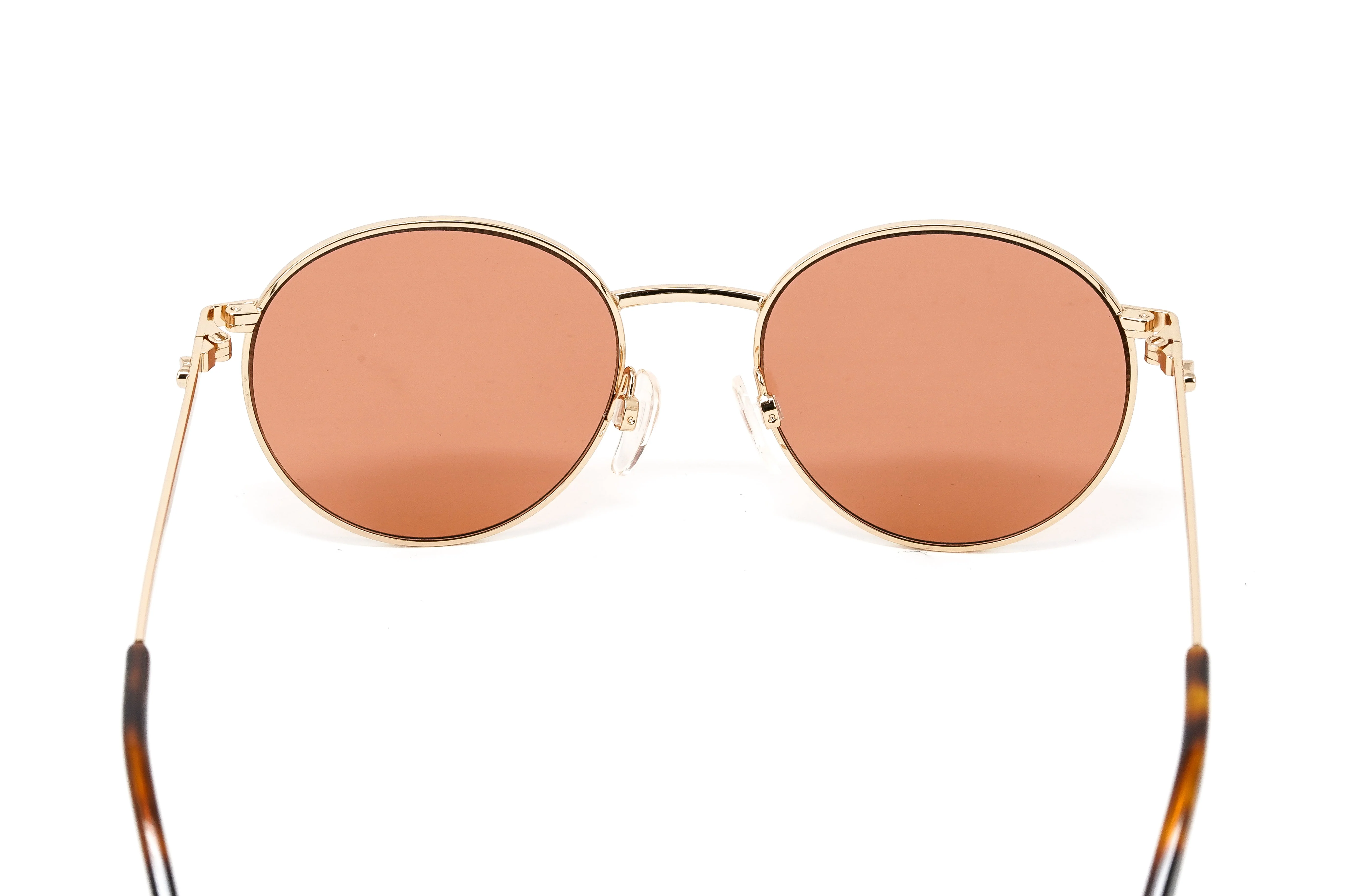 Love Moschino Women's Sunglasses Round Orange - Image 7