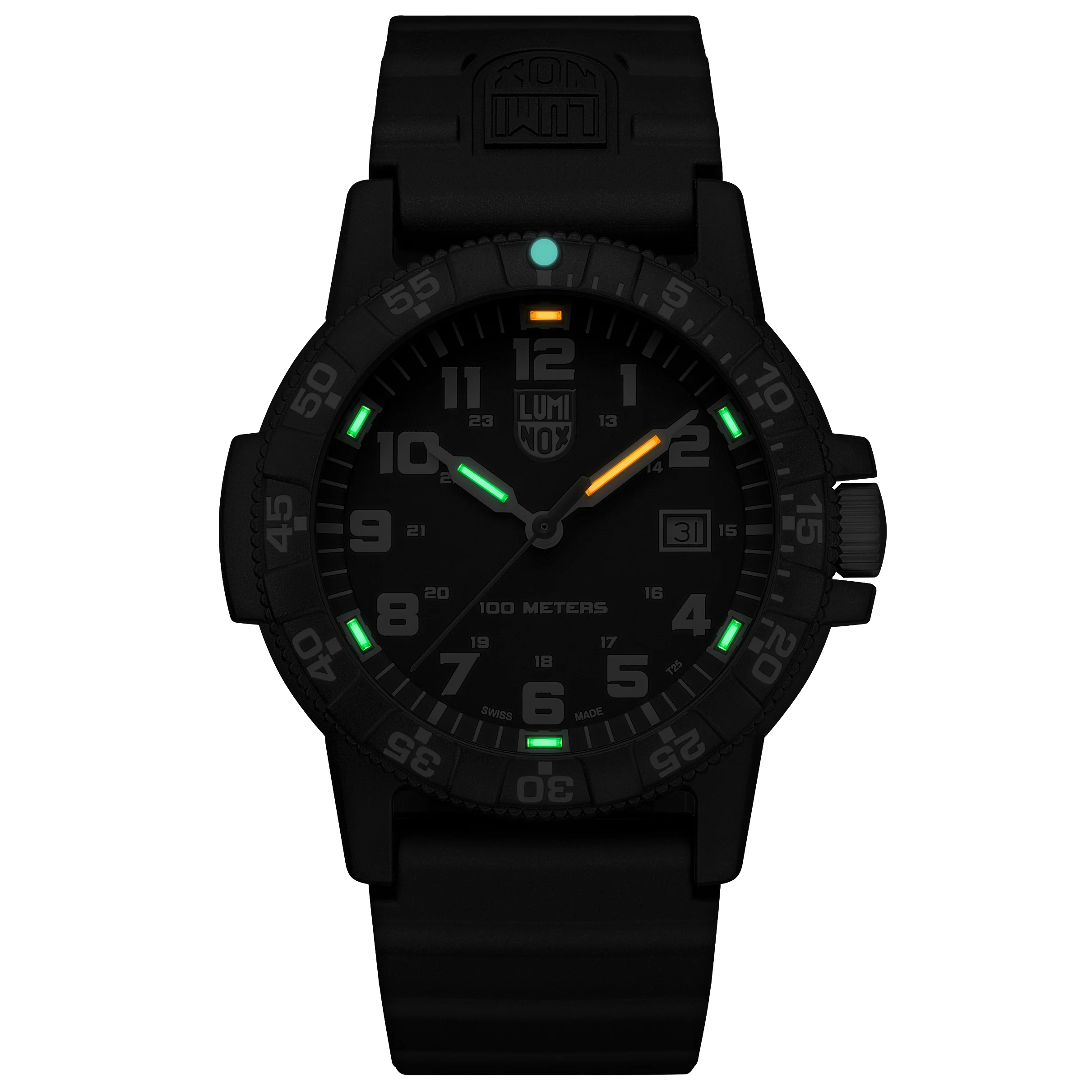 Luminox Leatherback Sea Turtle Men's Black Watch - Image 2