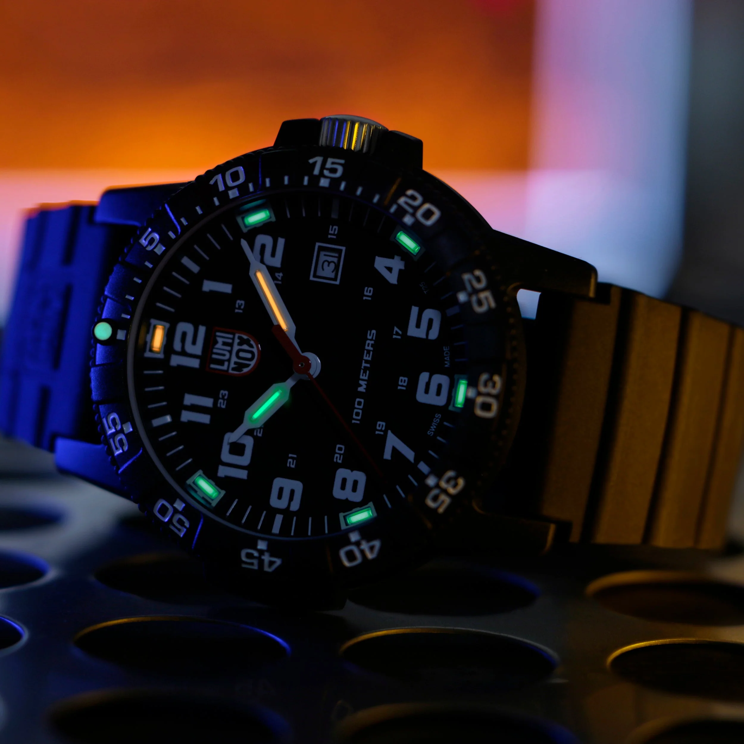 Luminox Leatherback Sea Turtle Men's Black Watch - Image 4