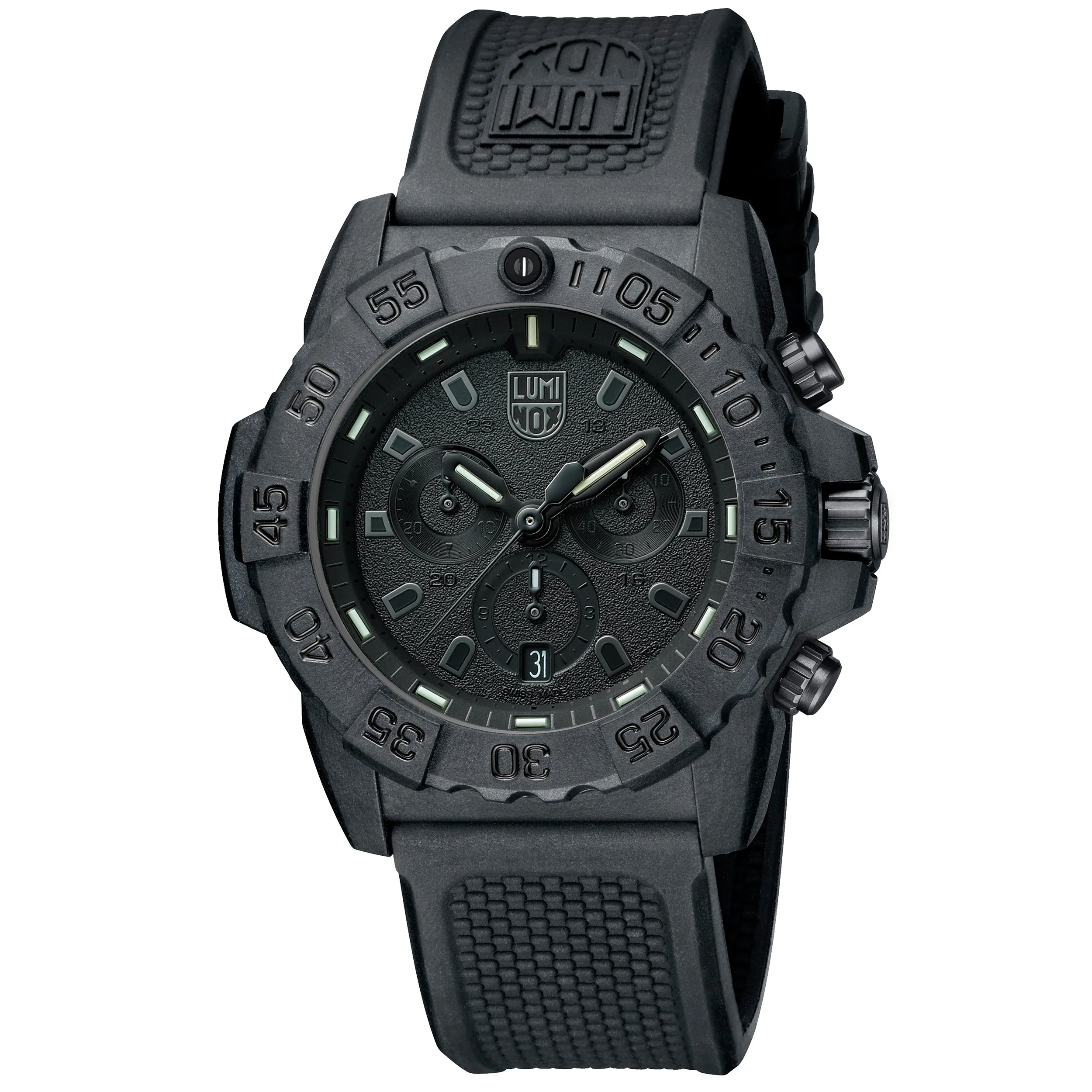 Luminox Navy Seal Chrono Men's Black Watch - Image 3