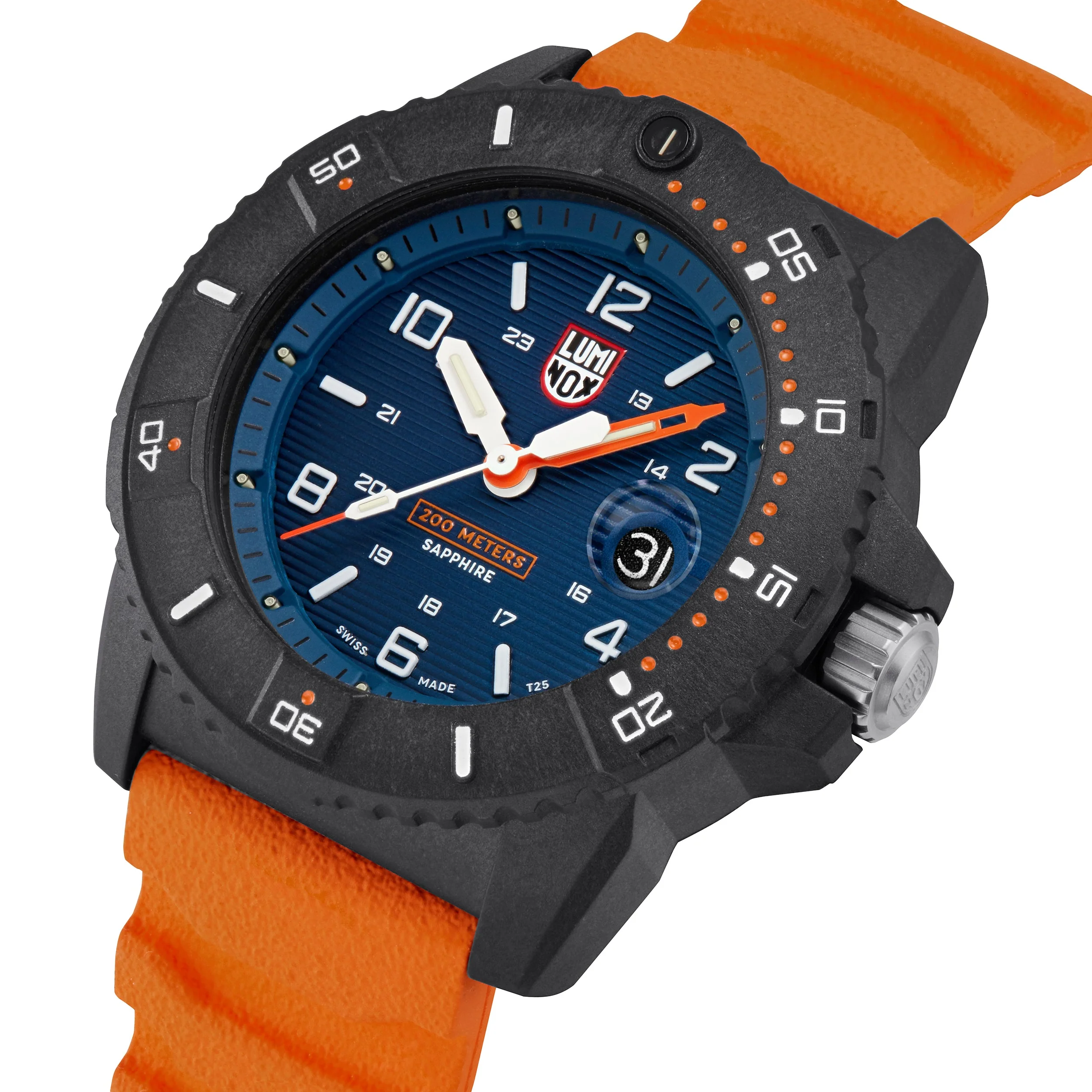 Luminox Navy Seal Men's Orange Watch - Image 4
