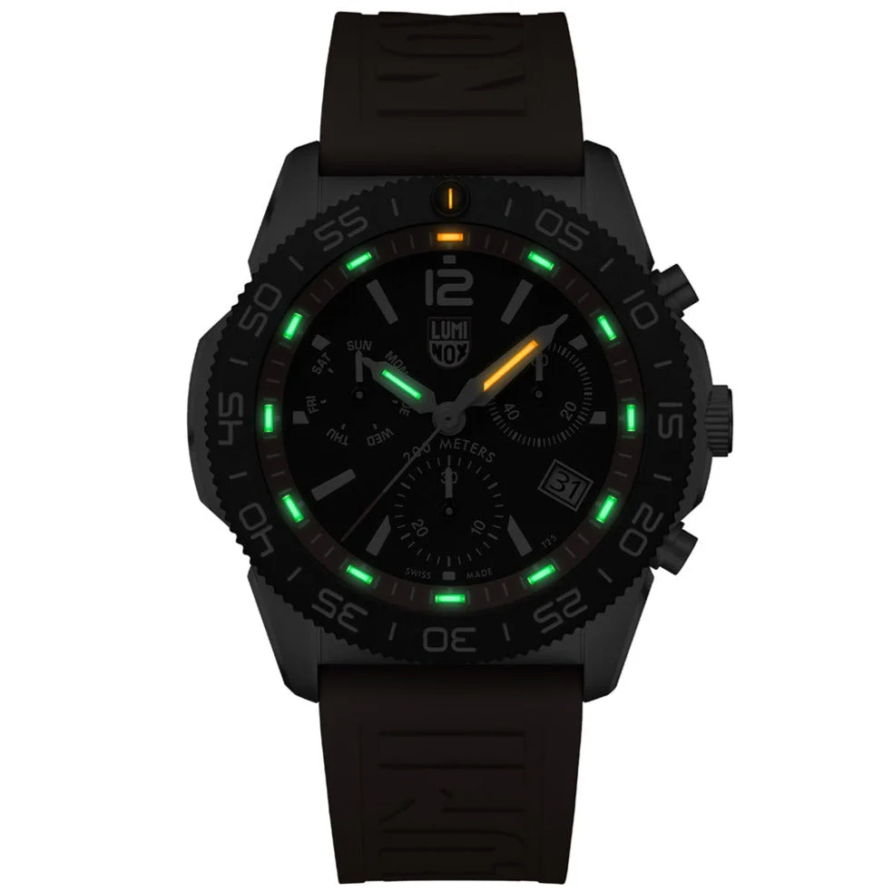 Luminox Pacific Diver Chrono Men's Orange Watch - Image 2