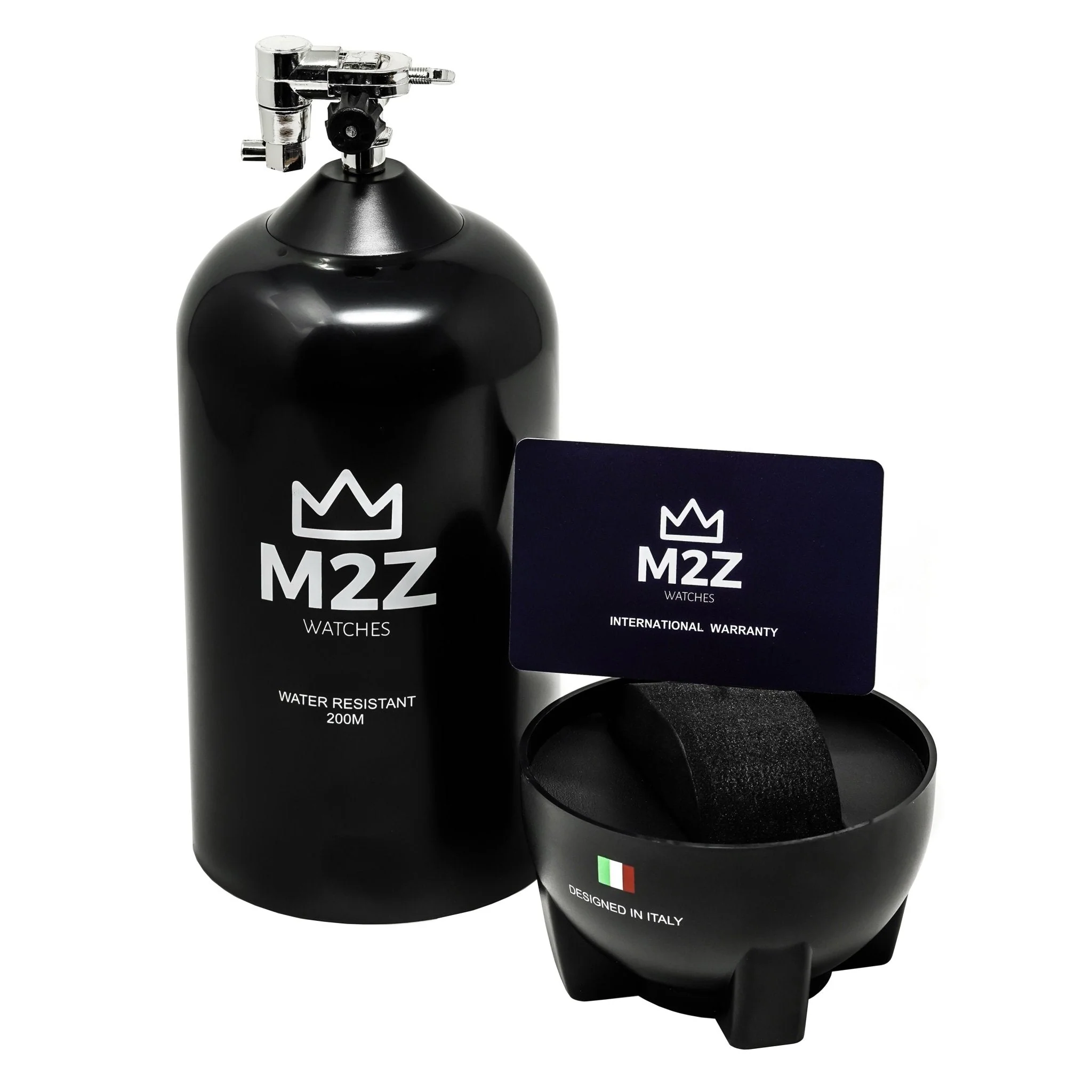 M2Z Men's Diver 200 Blue Watch - Image 2