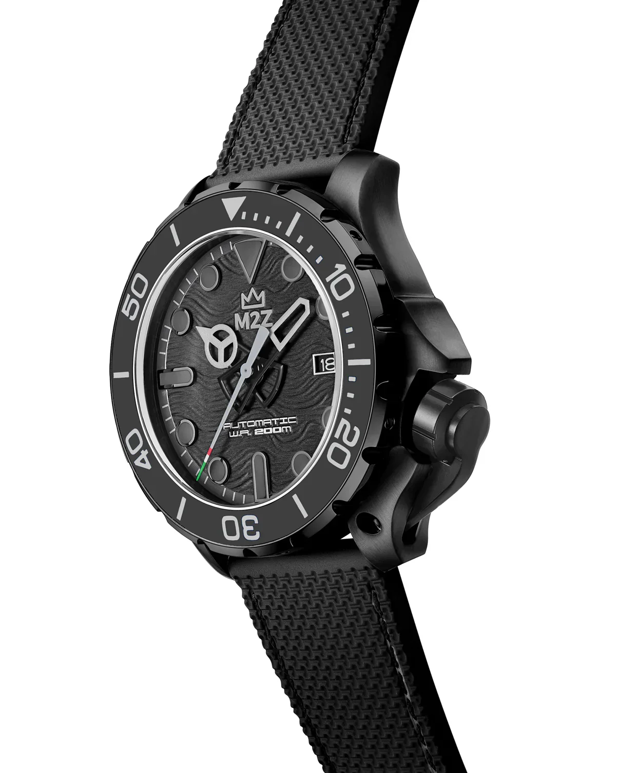 M2Z Men's Diver 200 Black Watch - Image 3