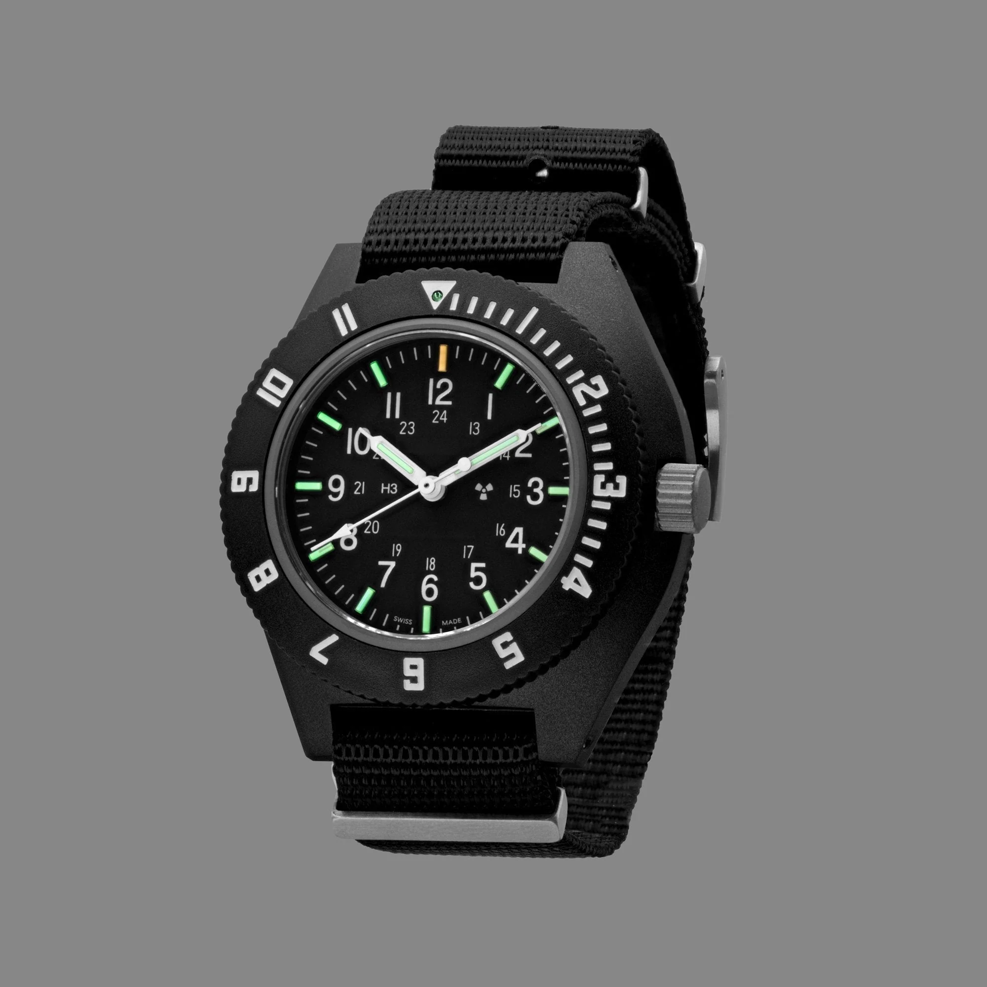 Marathon Black Pilot's Navigator - 41mm - No Government Markings Ballistic Nylon Black WW194001BK - Image 2