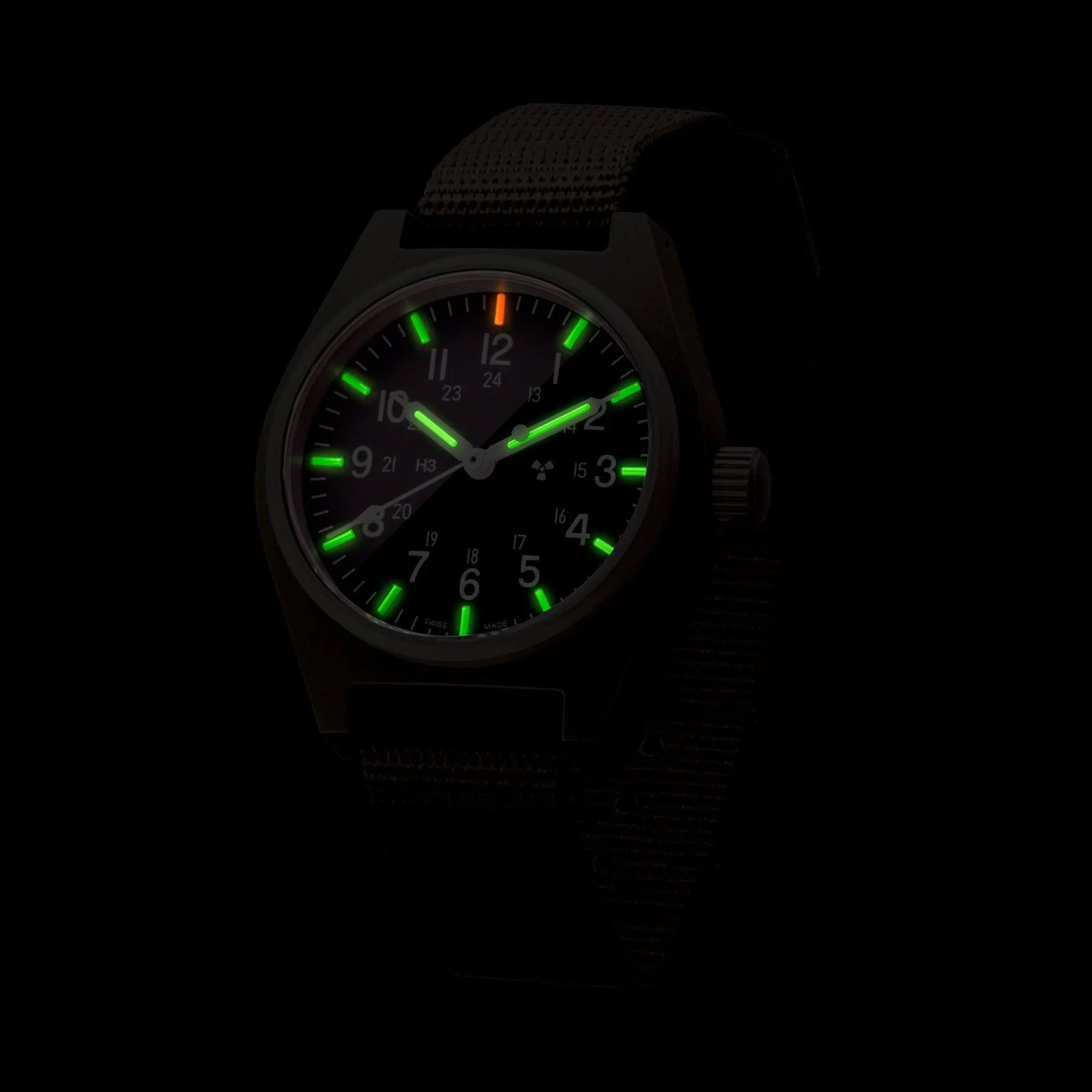 Marathon General Purpose Quartz (GPQ) - 34mm No Government Markings Sage Green WW194004-SG-NGM - Image 2