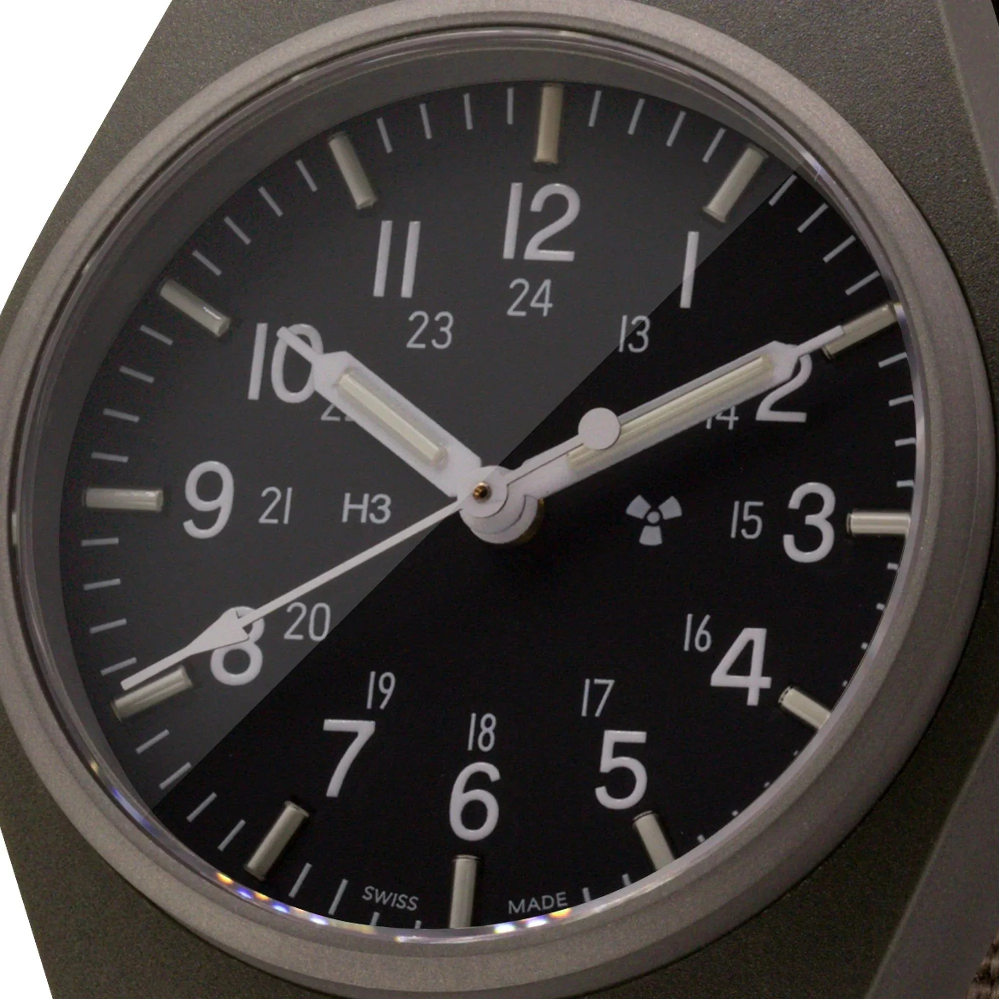 Marathon General Purpose Quartz (GPQ) - 34mm No Government Markings Sage Green WW194004-SG-NGM - Image 4