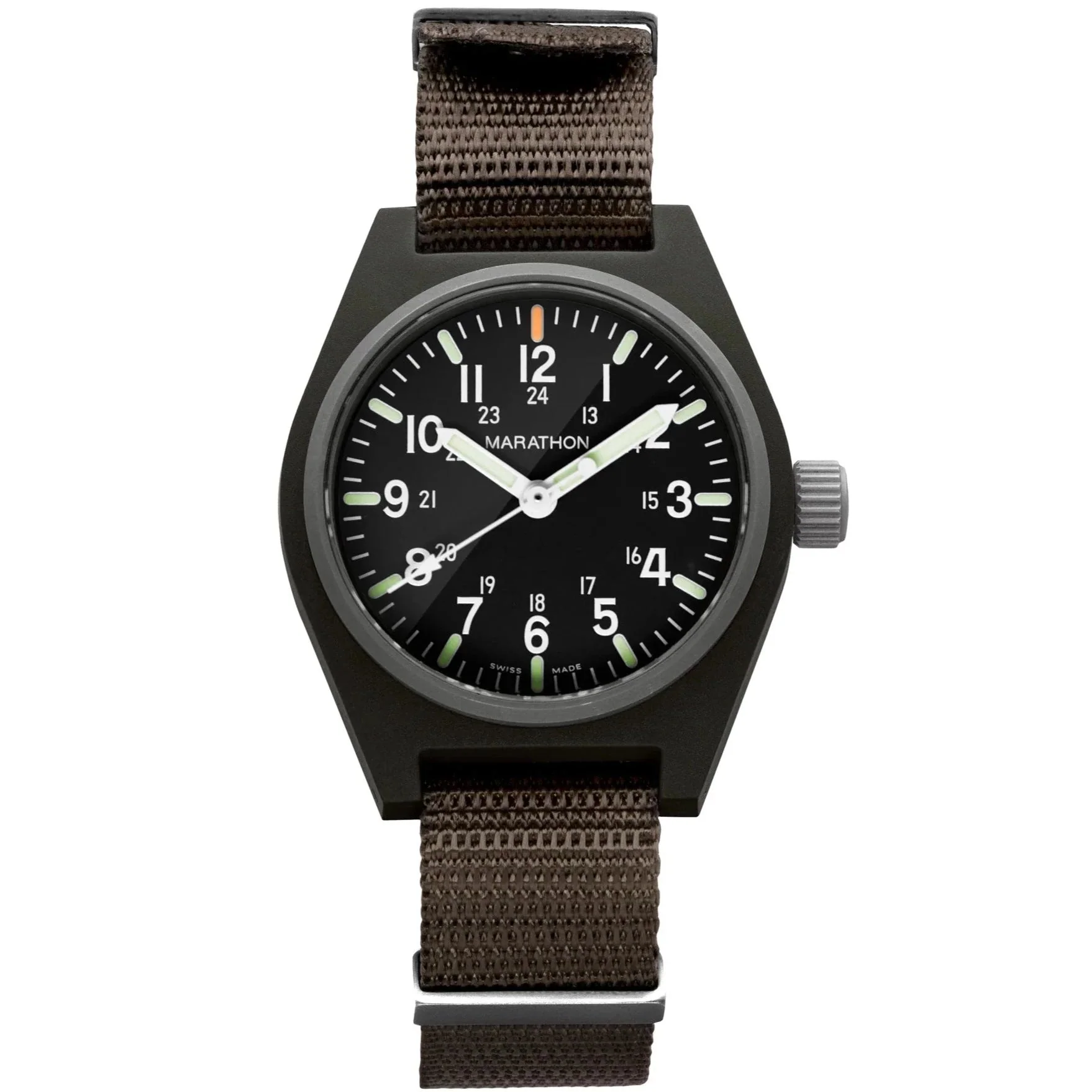 Marathon General Purpose Quartz with MaraGlo (GPQ) - 34mm No Government Markings Sage Green WW194009-SG-NGM - Image 4