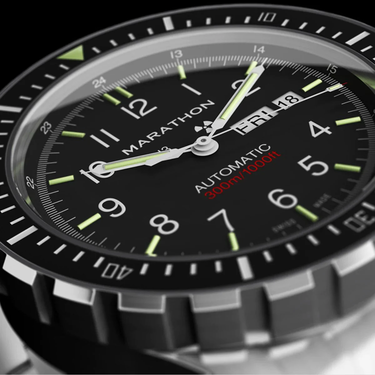 Marathon Jumbo Diver's Automatic (JDD) - 46mm No Government Markings Stainless Steel - Image 14
