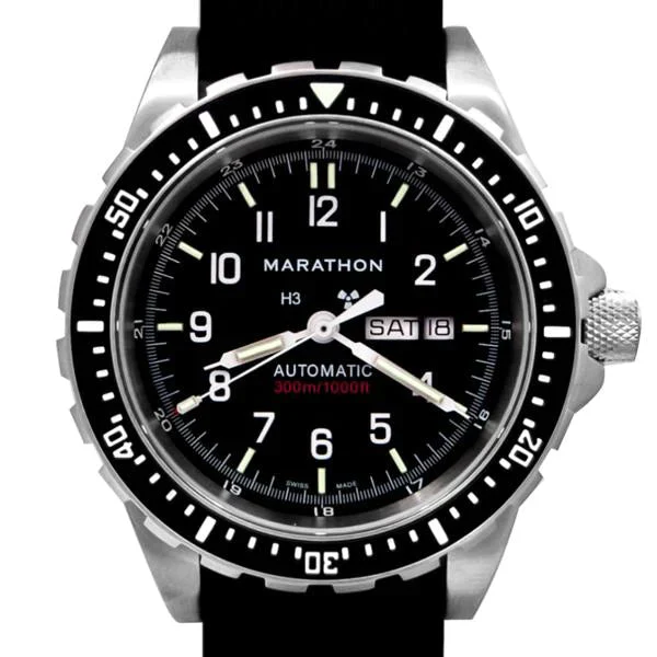 Marathon Jumbo Diver's Automatic (JDD) - 46mm No Government Markings Stainless Steel - Image 4
