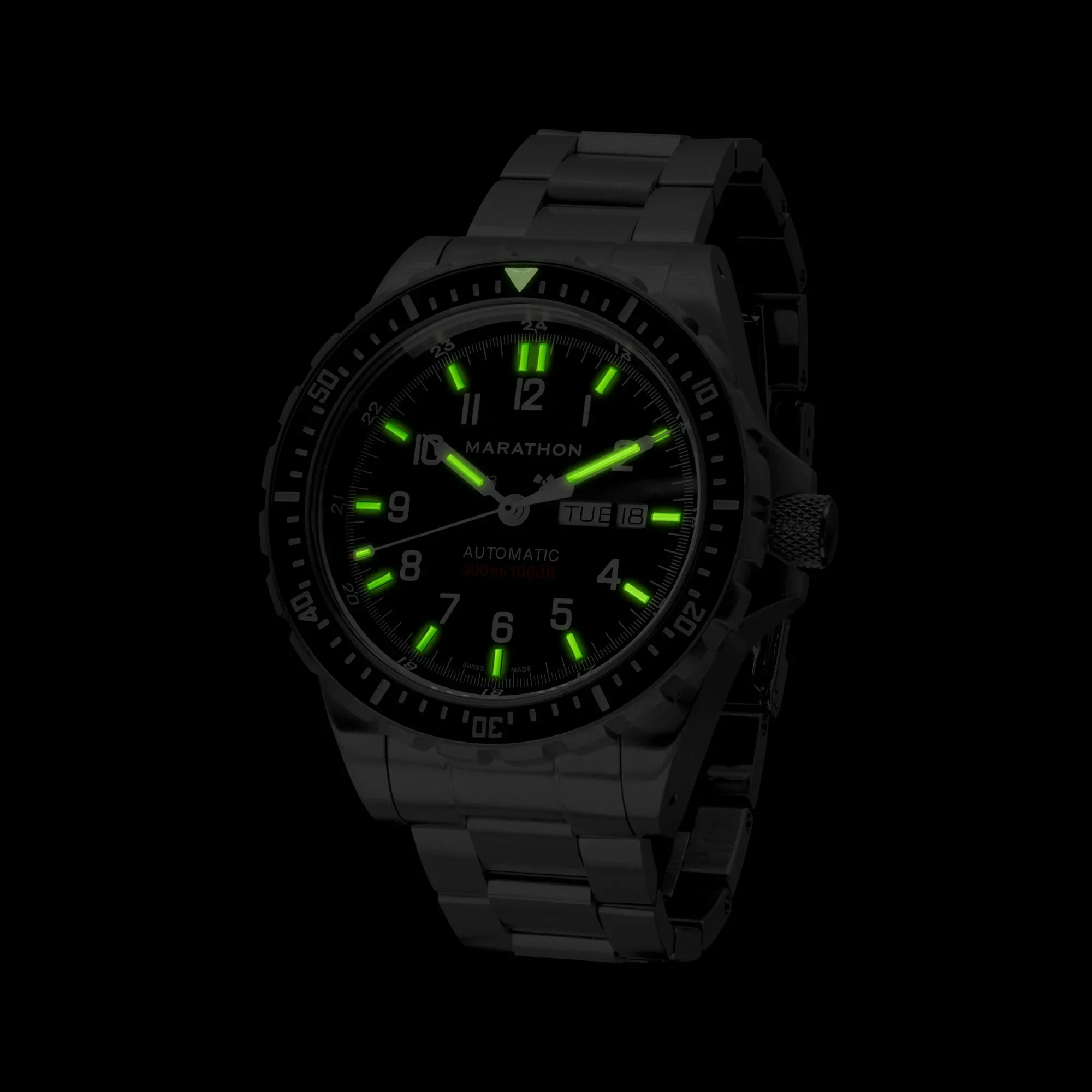 Marathon Jumbo Diver's Automatic (JDD) - 46mm No Government Markings Stainless Steel - Image 9