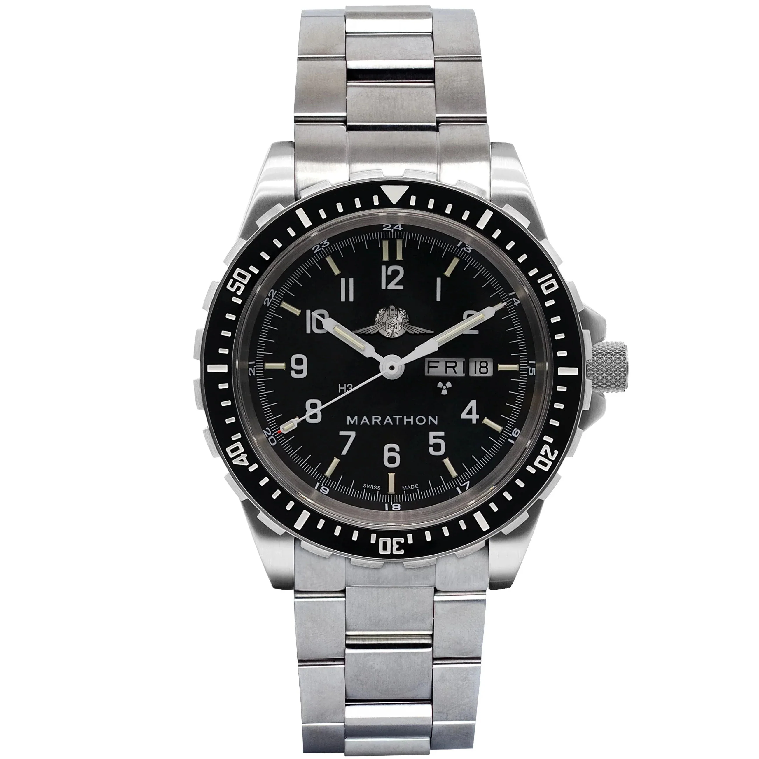 Marathon Jumbo Diver's Automatic (JDD) - 46mm Yamam Stainless Steel WW194021BRACE-YAMAM - Image 2