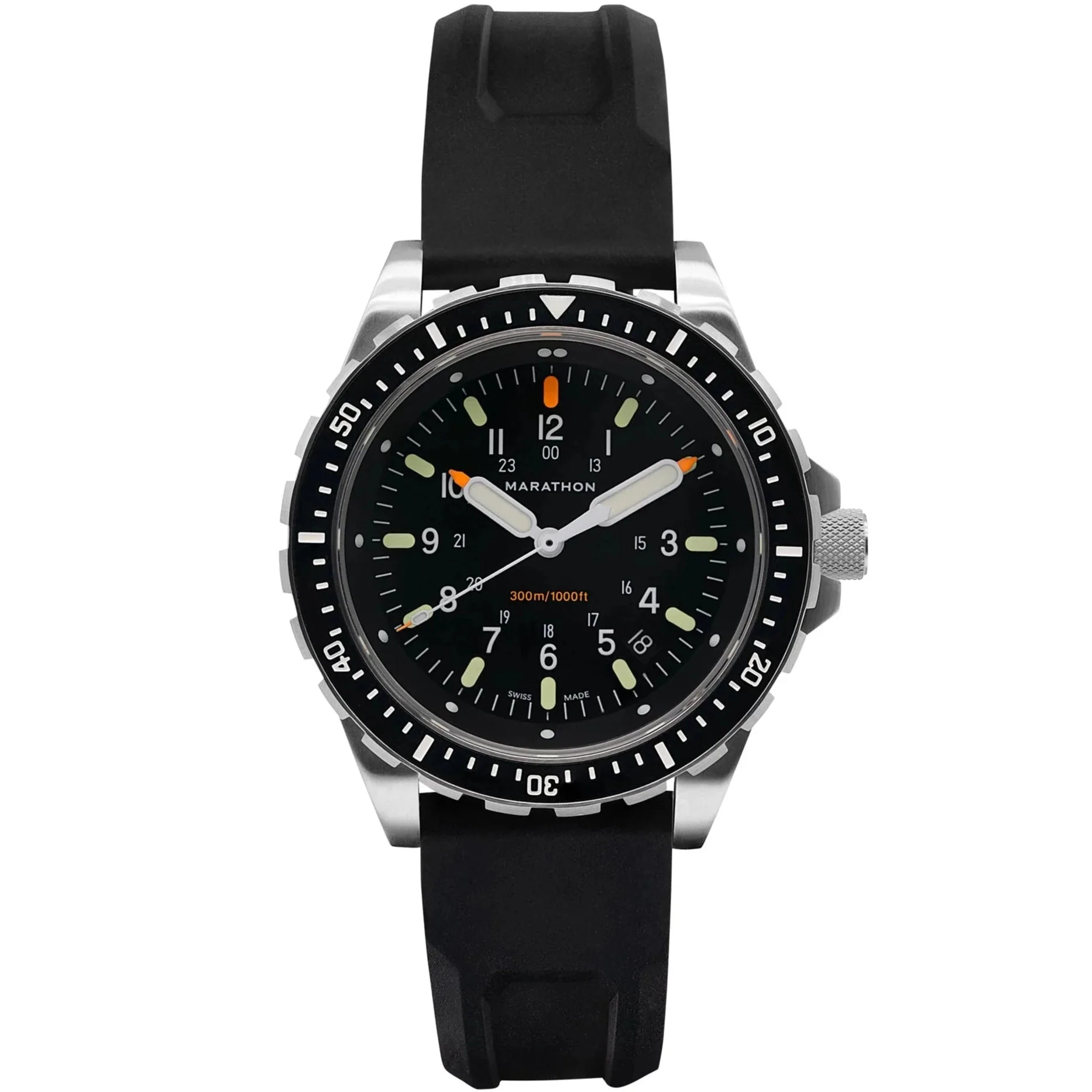 Marathon Jumbo Diver's Quartz (JSAR) - 46mm No Government Markings Stainless Steel WW194018 - Image 2