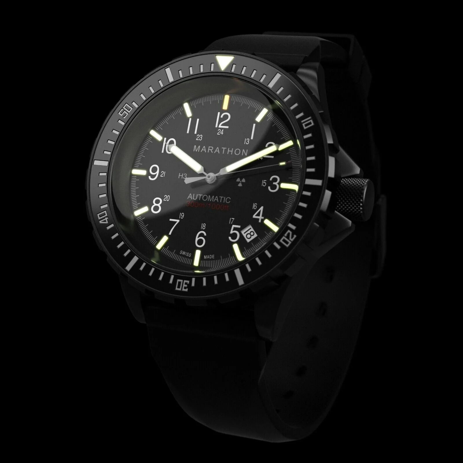 Marathon Large Diver's Automatic (GSAR) - 41mm No Government Markings Anthracite Black WW194006BK-NGM - Image 2