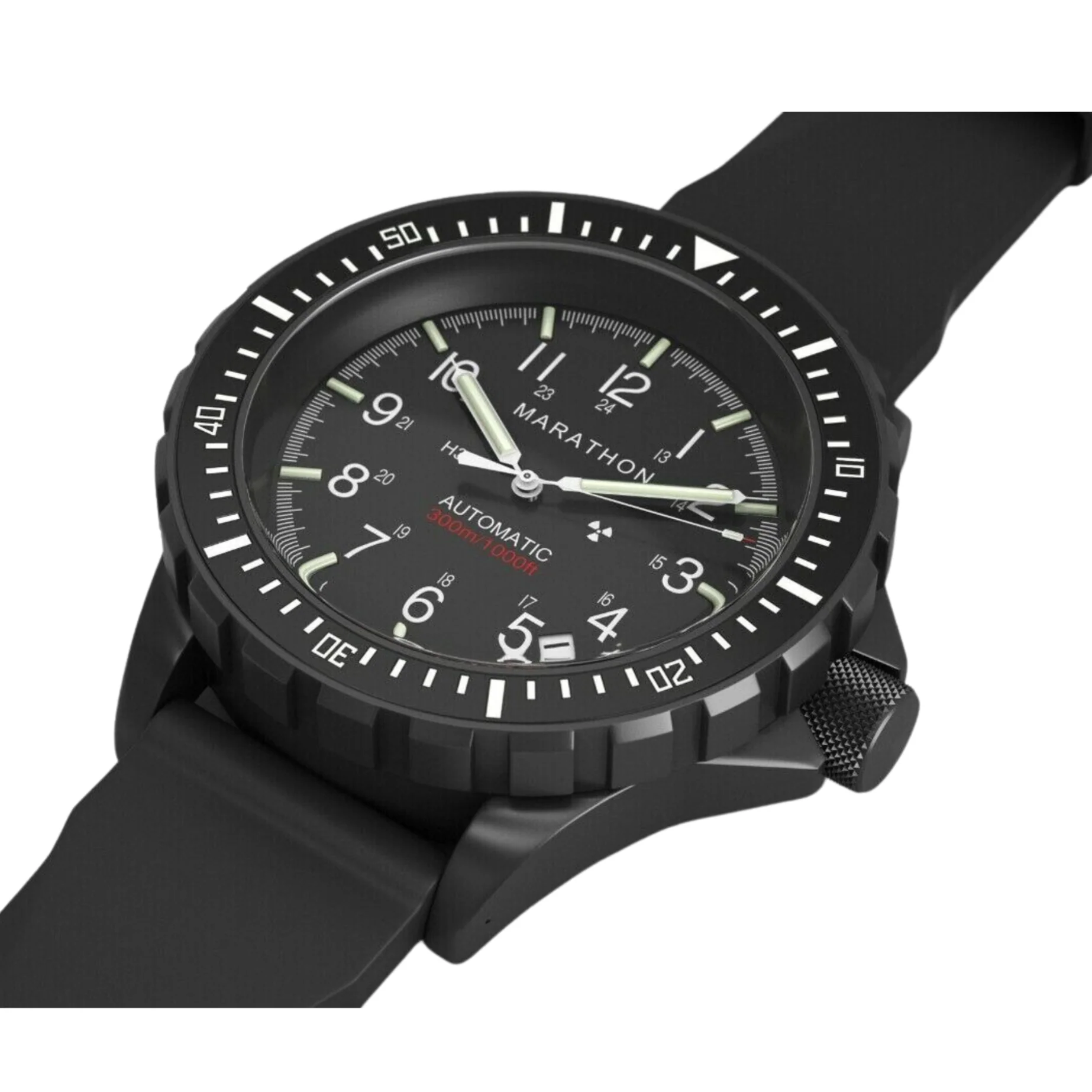 Marathon Large Diver's Automatic (GSAR) - 41mm No Government Markings Anthracite Black WW194006BK-NGM - Image 4