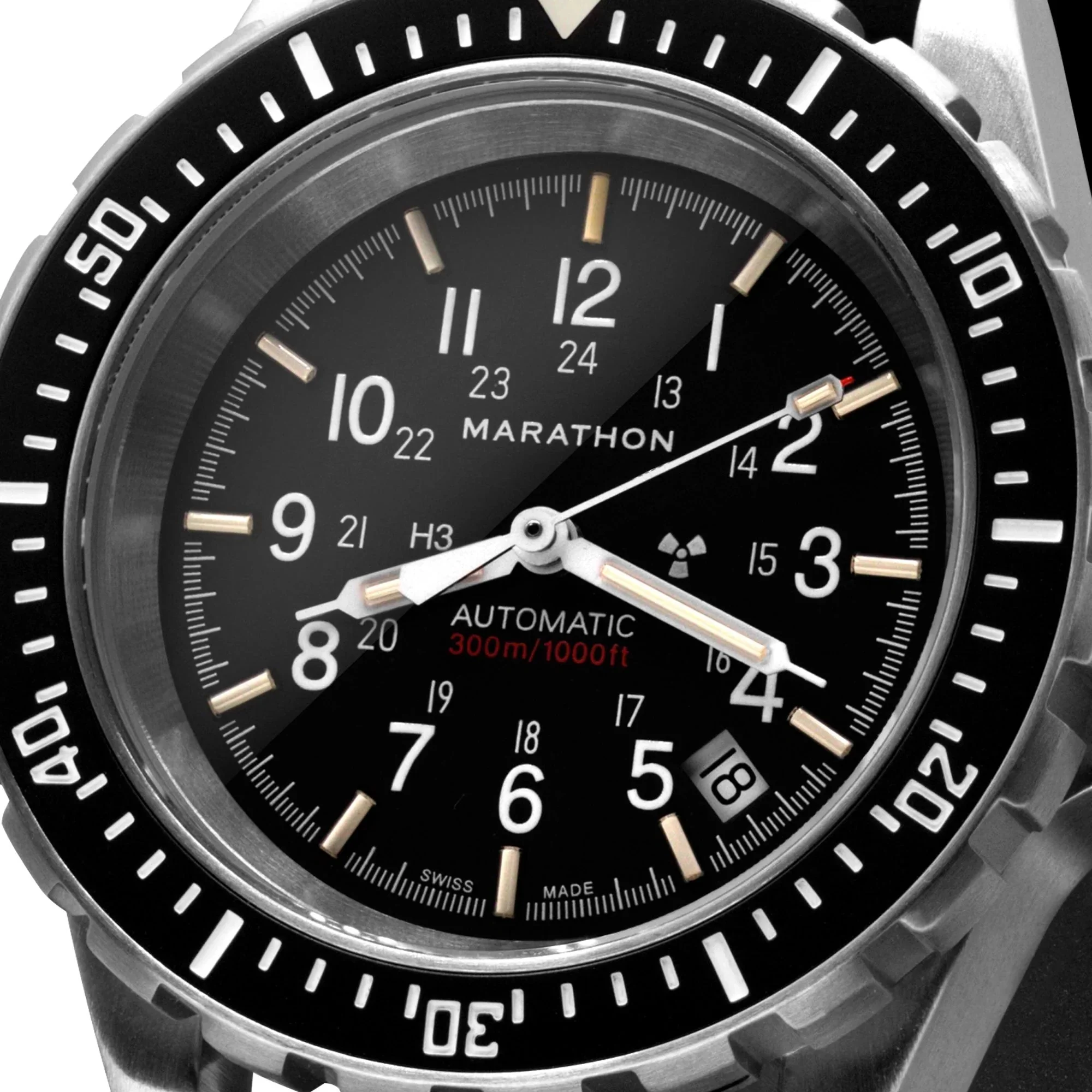Marathon Large Diver's Automatic (GSAR) - 41mm No Government Markings Stainless Steel WW194006NGM - Image 4