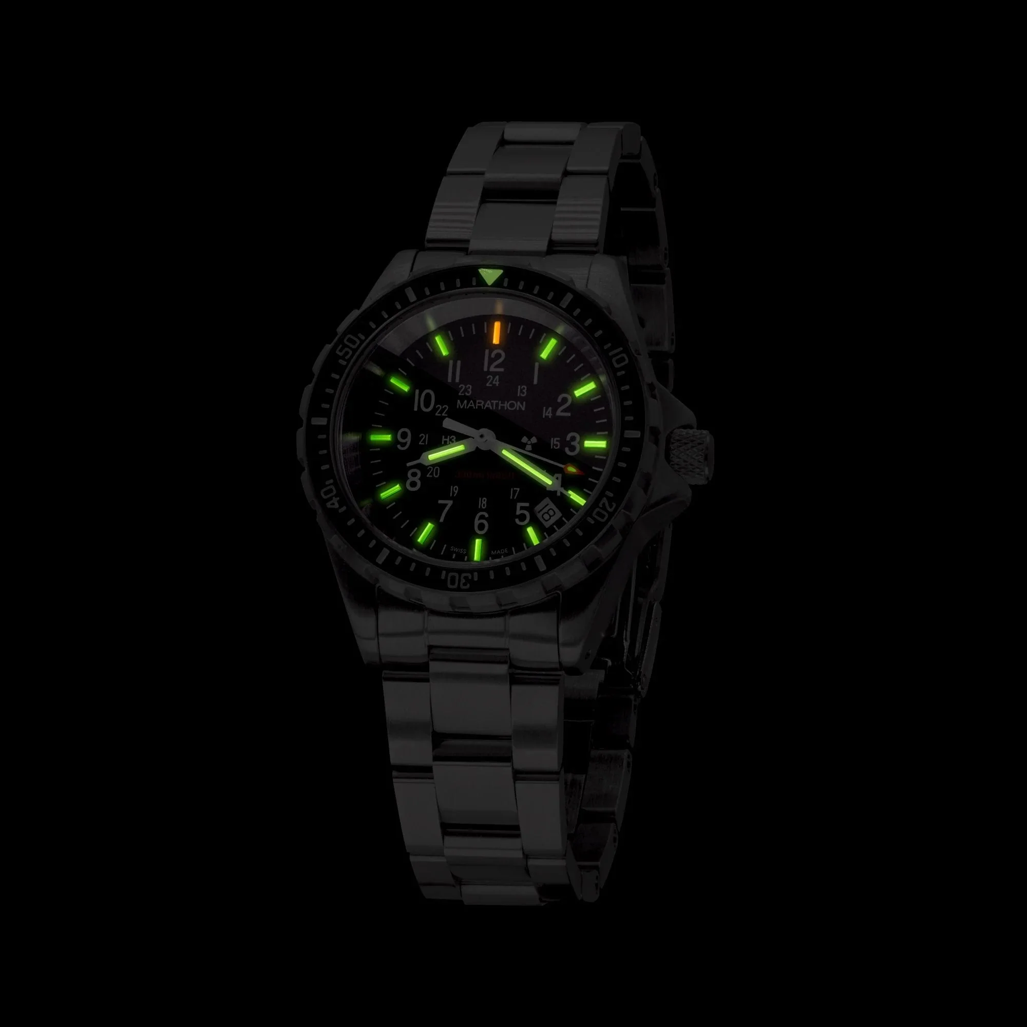 Marathon Large Diver's Quartz (TSAR) - 41mm No Government Markings Stainless Steel - Image 5