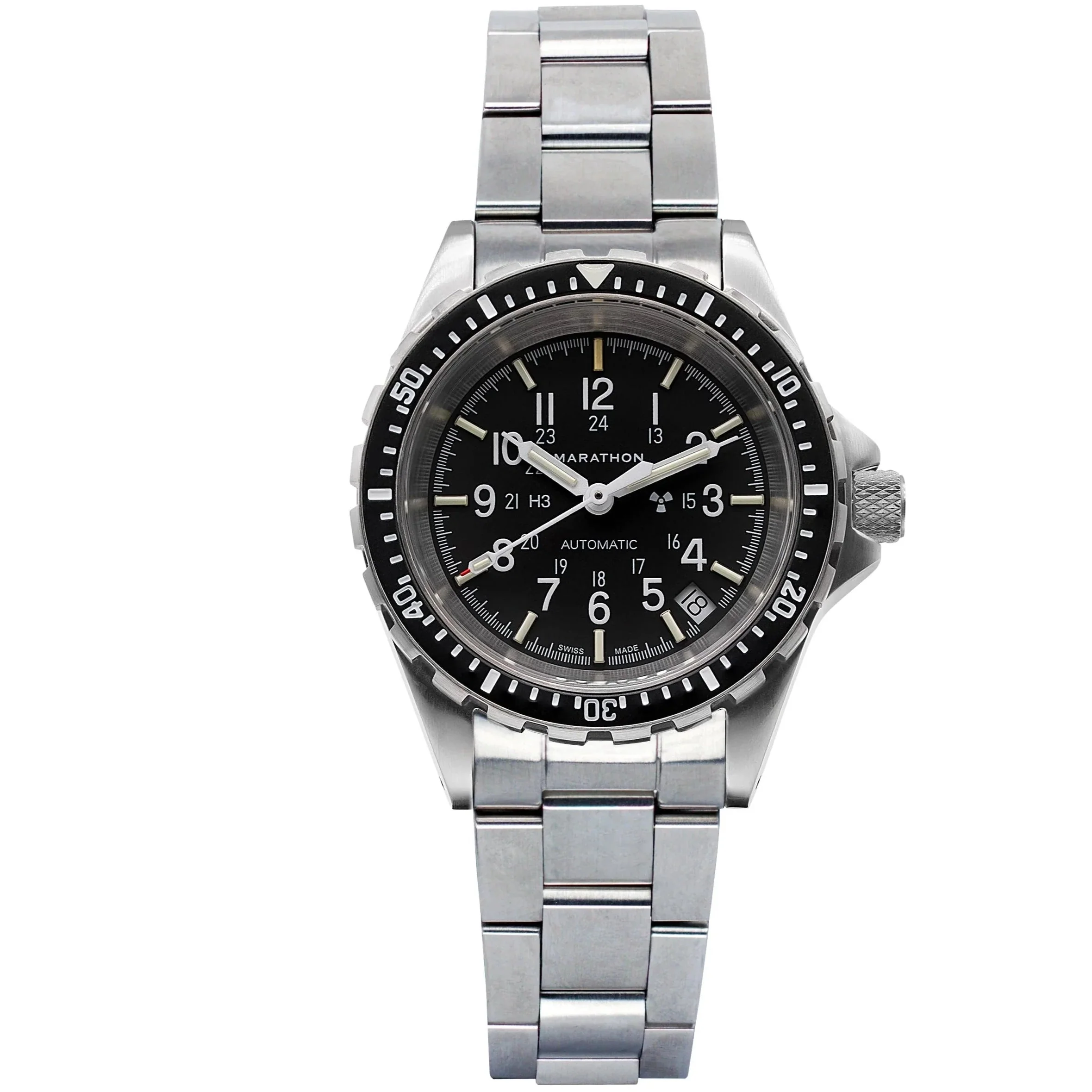 Marathon Medium Diver's Automatic (MSAR Auto) - 36mm No Government Markings Stainless Steel WW194026BRACE-MA - Image 2