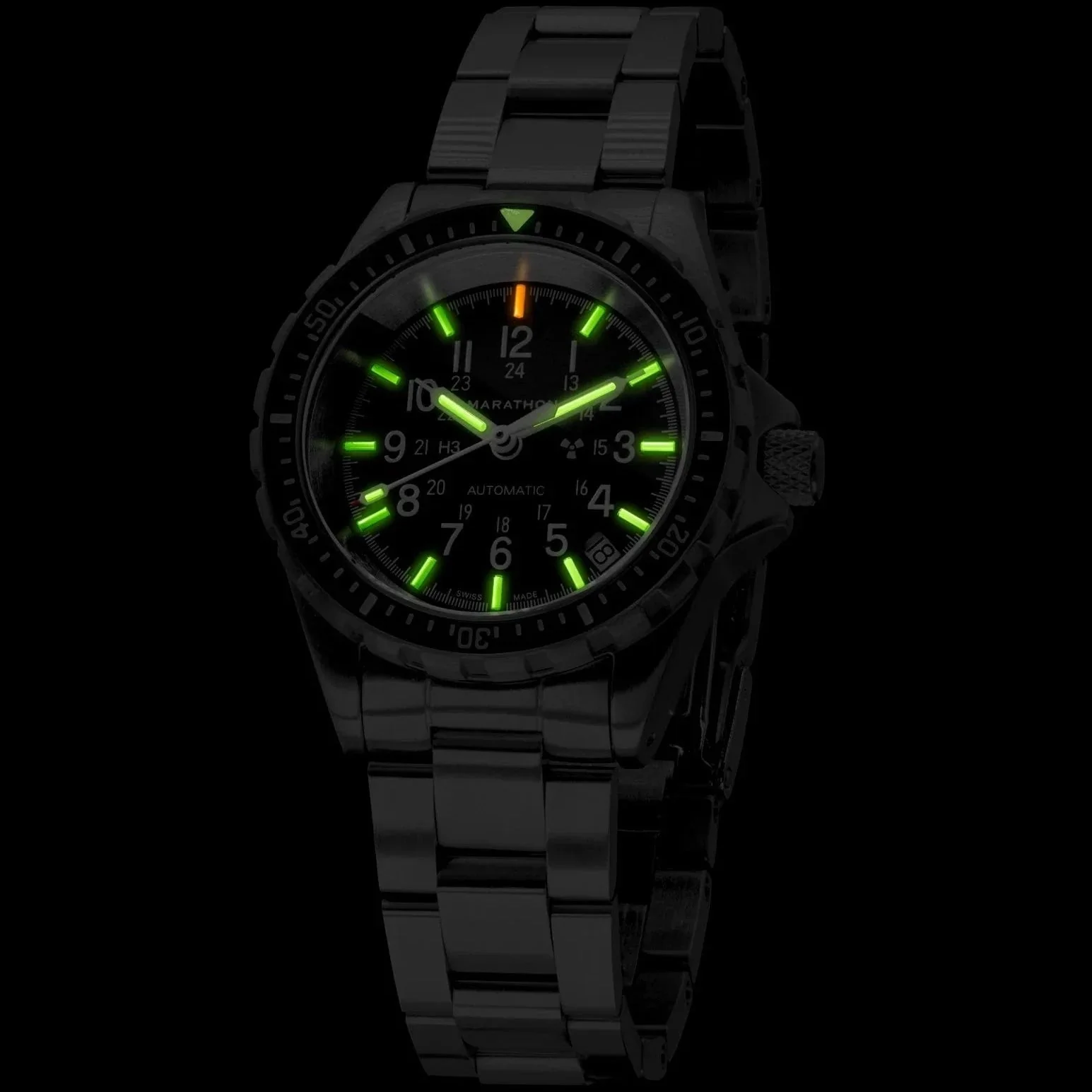 Marathon Medium Diver's Automatic (MSAR Auto) - 36mm No Government Markings Stainless Steel WW194026BRACE-MA - Image 5