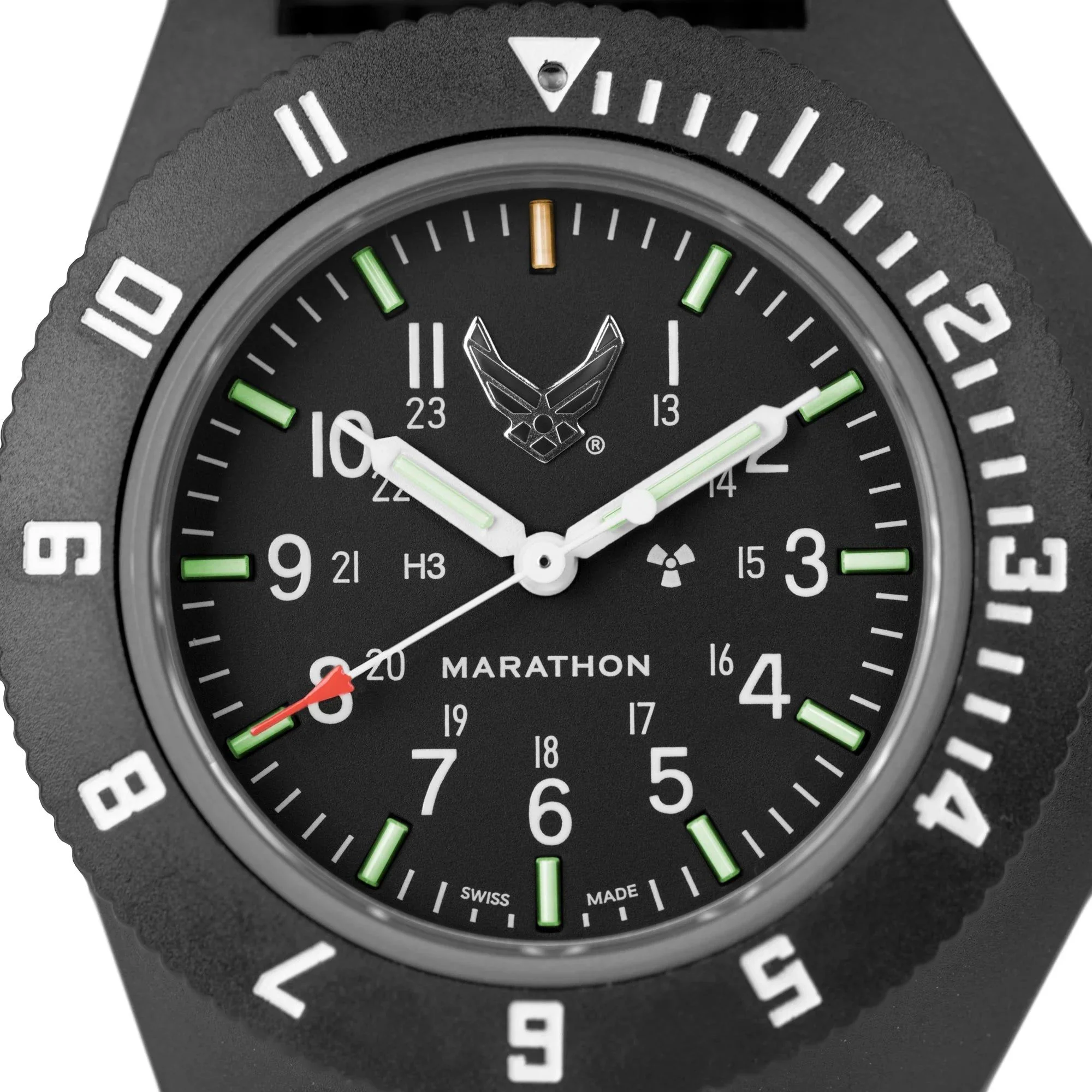 Marathon Official USAF™ Pilot's Navigator - 41mm US Air Force Marked Ballistic Nylon Black WW194001BK-USAF - Image 3