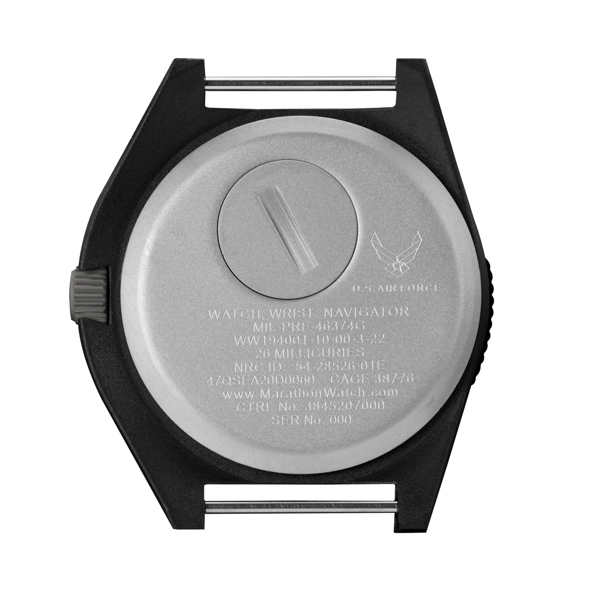 Marathon Official USAF™ Pilot's Navigator - 41mm US Air Force Marked Ballistic Nylon Black WW194001BK-USAF - Image 5