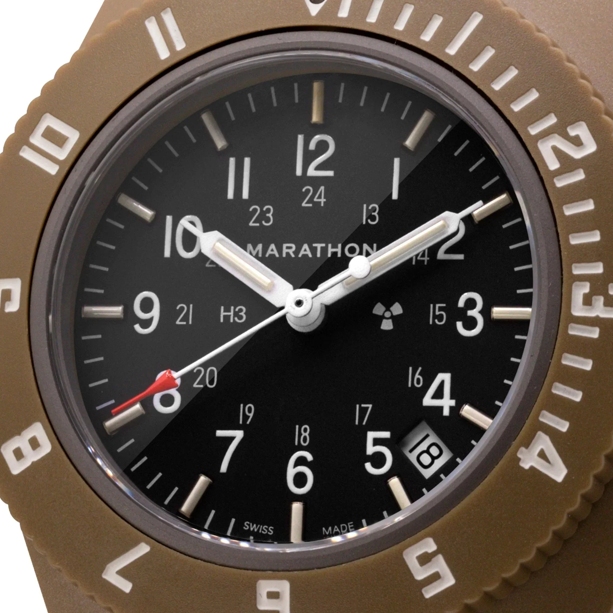 Marathon Pilot's Navigator with Date - 41mm No Government Markings Desert Tan WW194013-S-DT-A - Image 3