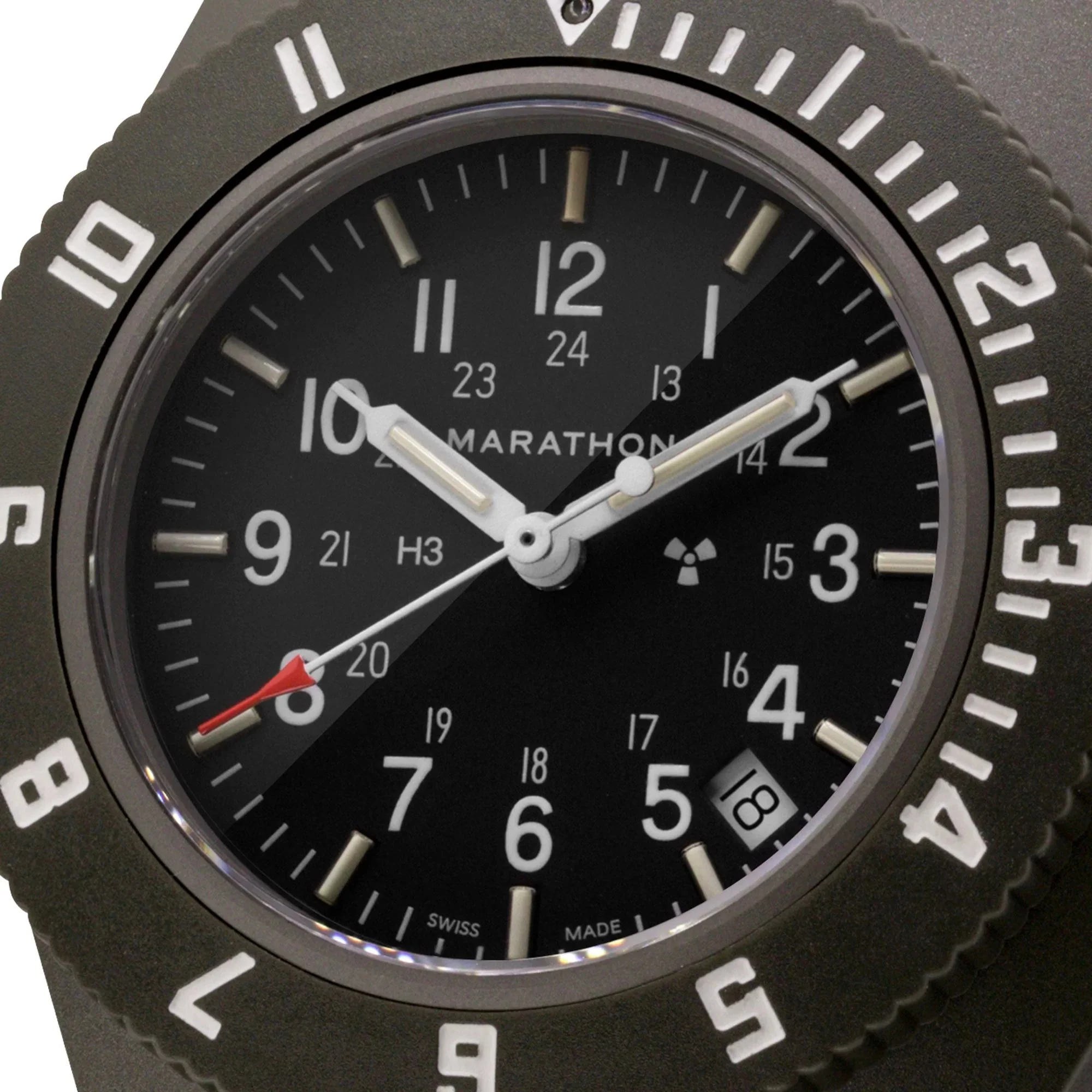 Marathon Pilot's Navigator with Date - 41mm No Government Markings Sage Green WW194013-S-SG-A - Image 5